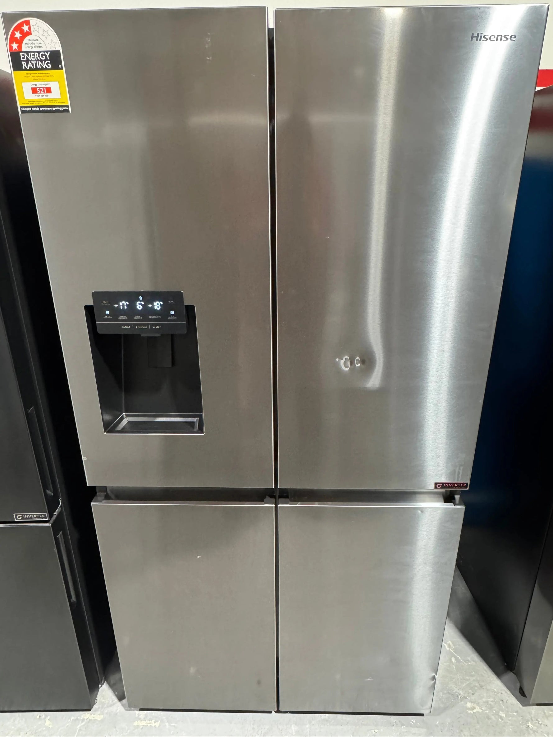 Refurbished Hisense 585L fridge freezer | PERTH