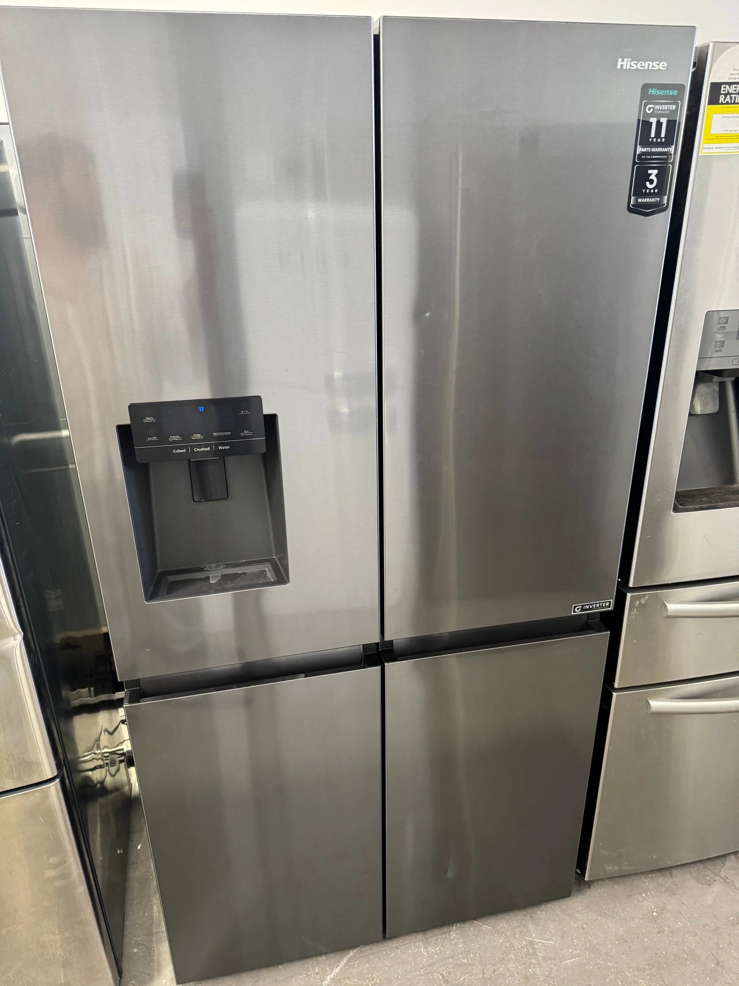 Refurbished Hisense 586 Litres Fridge Freezer | PERTH