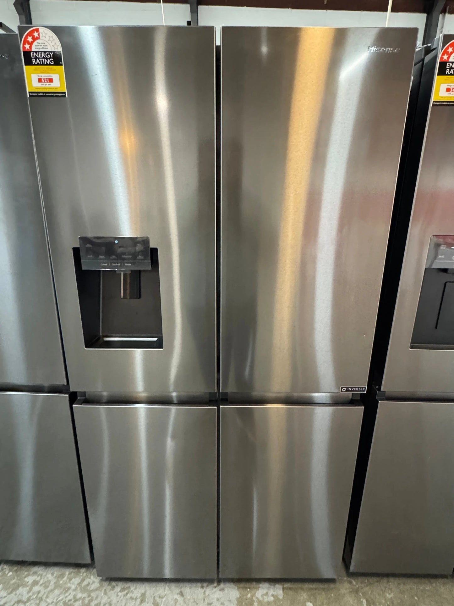 Refurbished Hisense 586 litres fridge freezer | SYDNEY