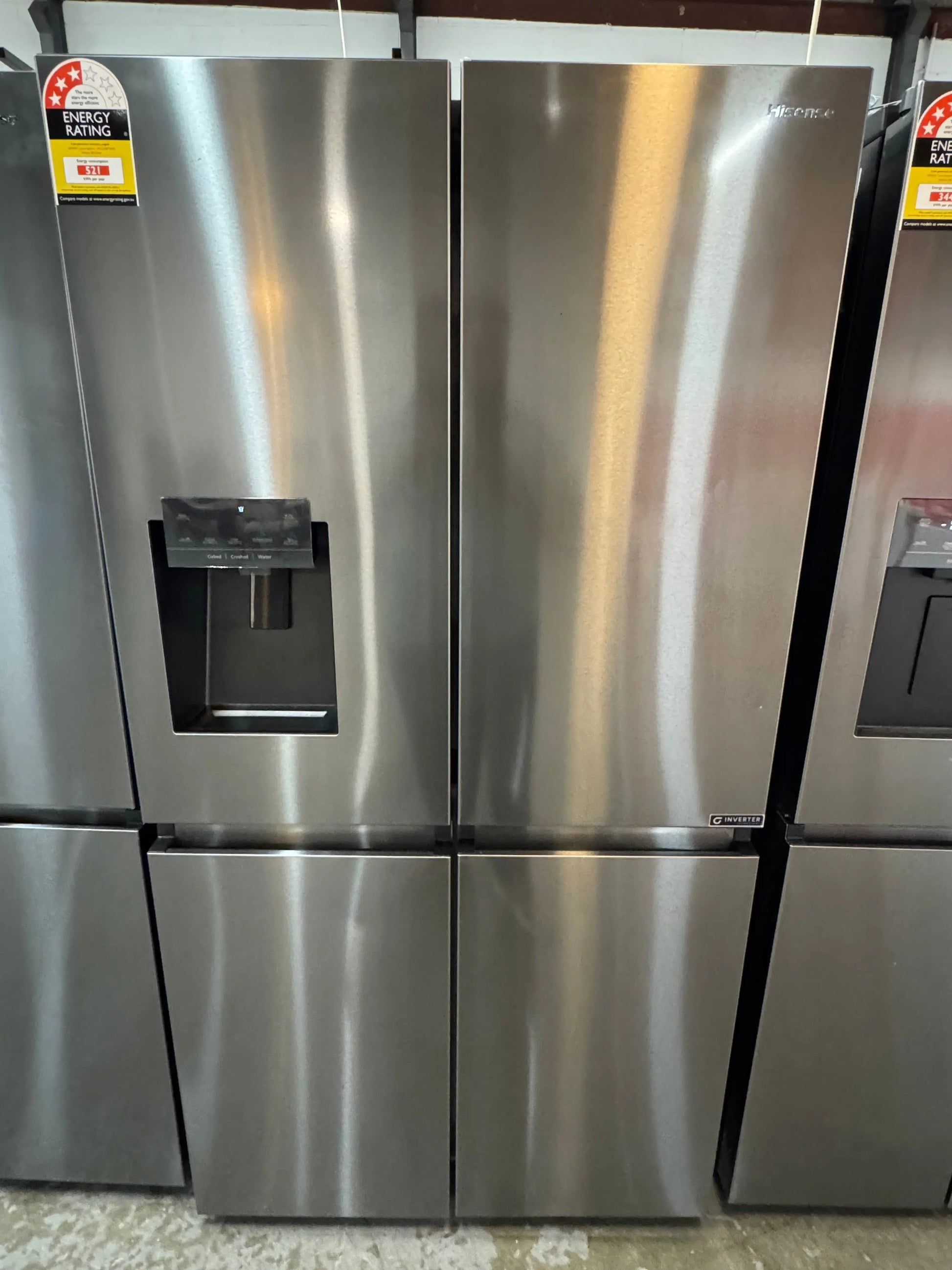 Refurbished Hisense 586 litres fridge freezer | SYDNEY