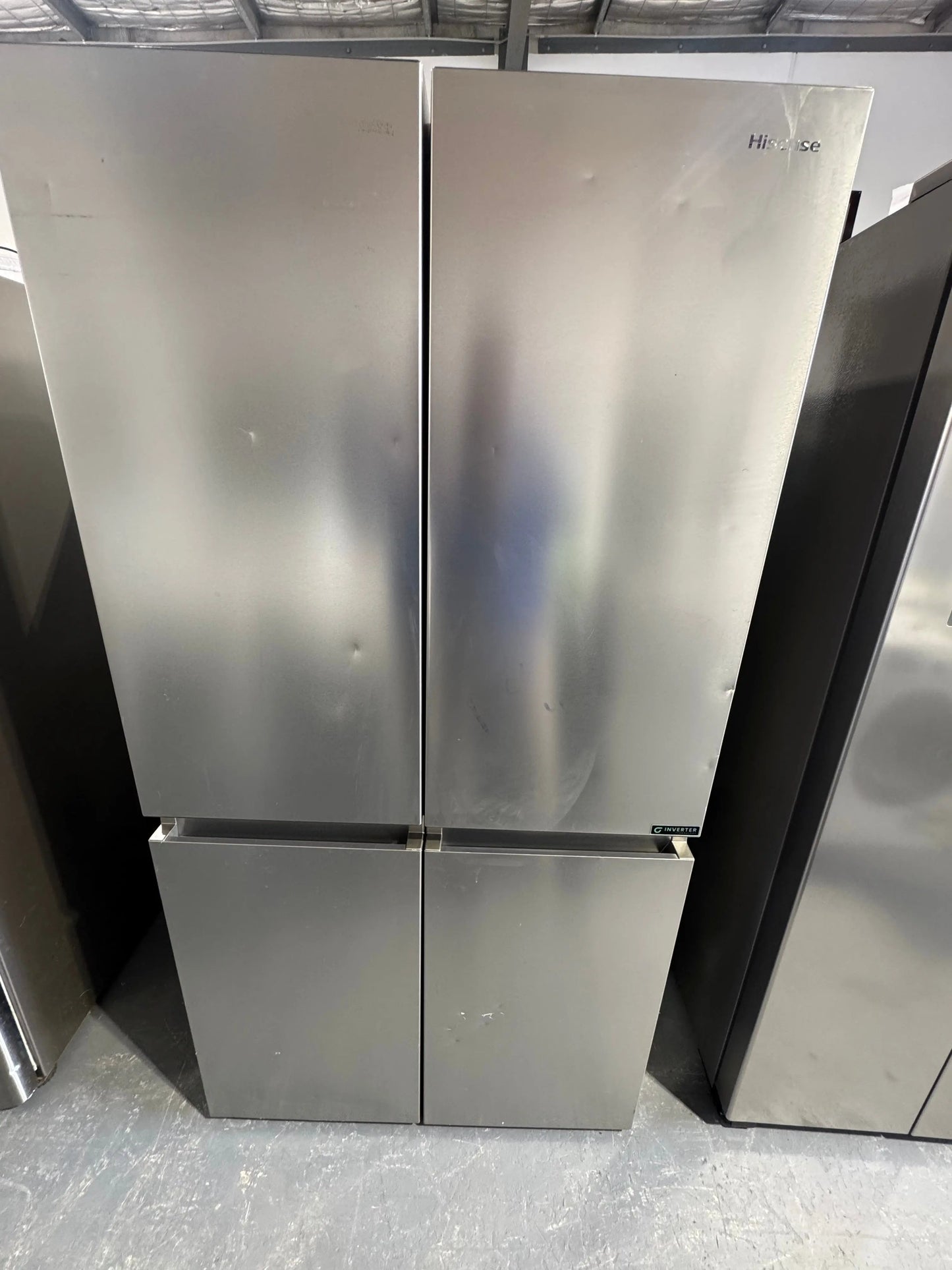 Refurbished Hisense 609 litres fridge freezer | PERTH