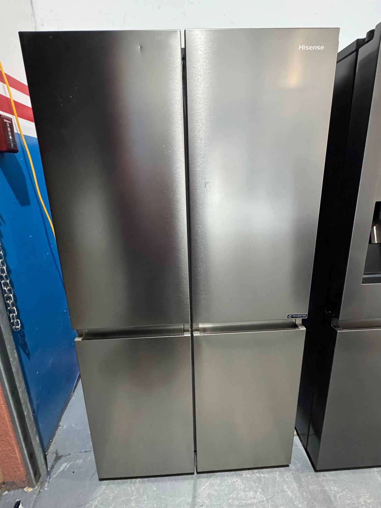 Refurbished Hisense 609 litres fridge freezer | PERTH