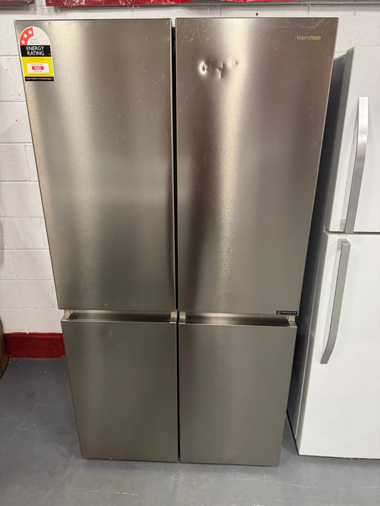 Refurbished Hisense 609 ltr quad door fridge | SYDNEY