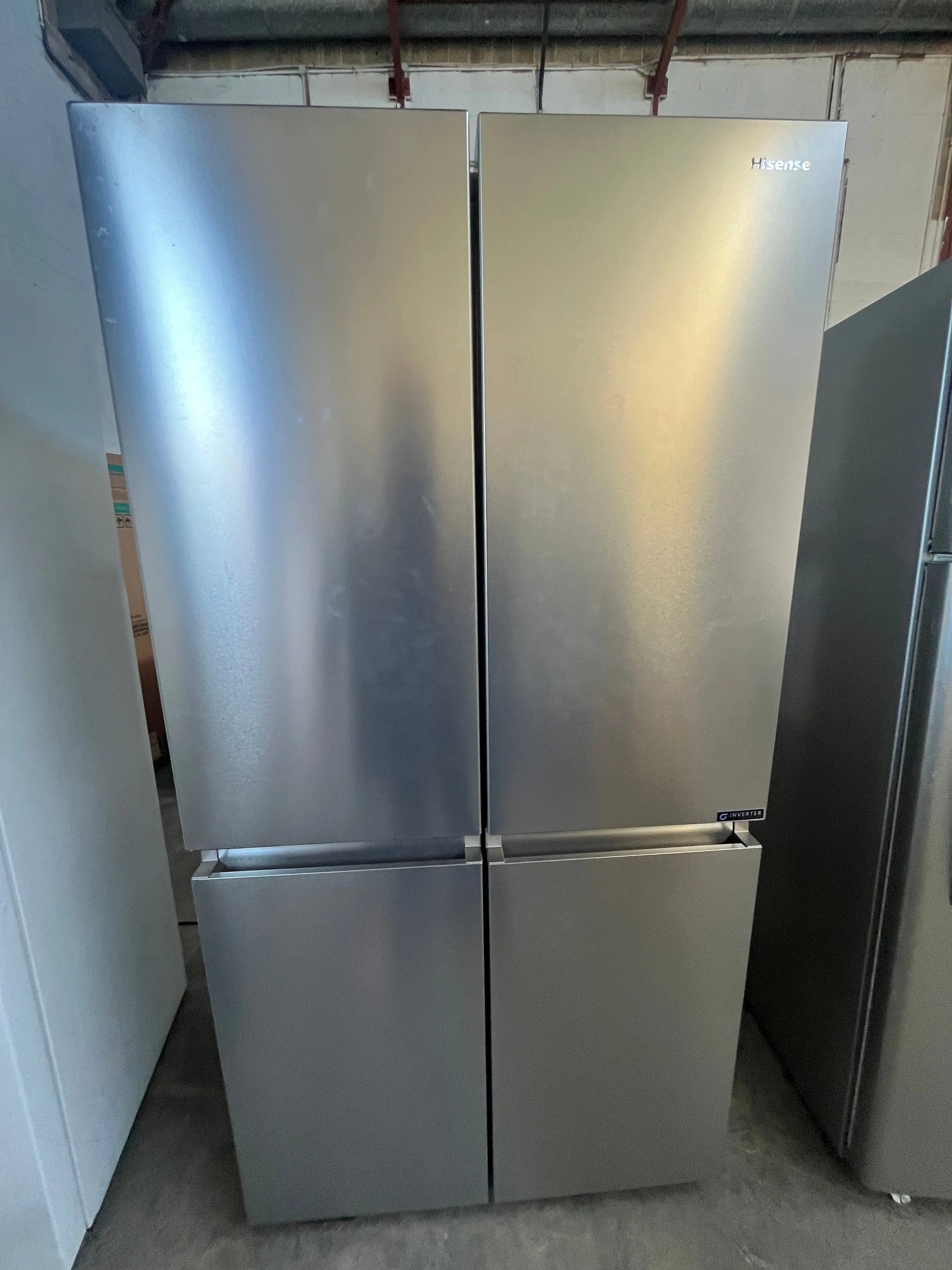 Refurbished Hisense 609L French Door freezer Refrigerator HRCD610TS | ADELAIDE