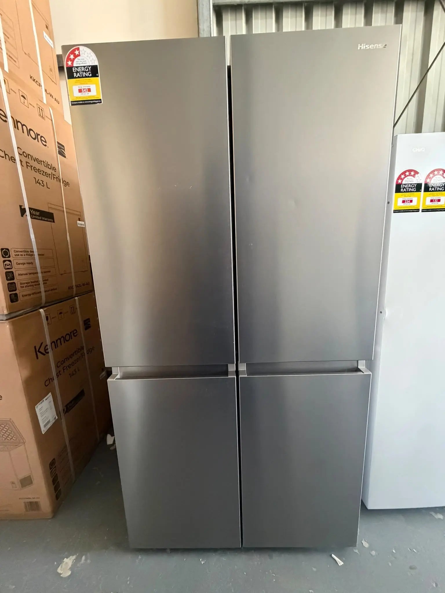 Refurbished Hisense 609L Fridge Freezer | BRISBANE