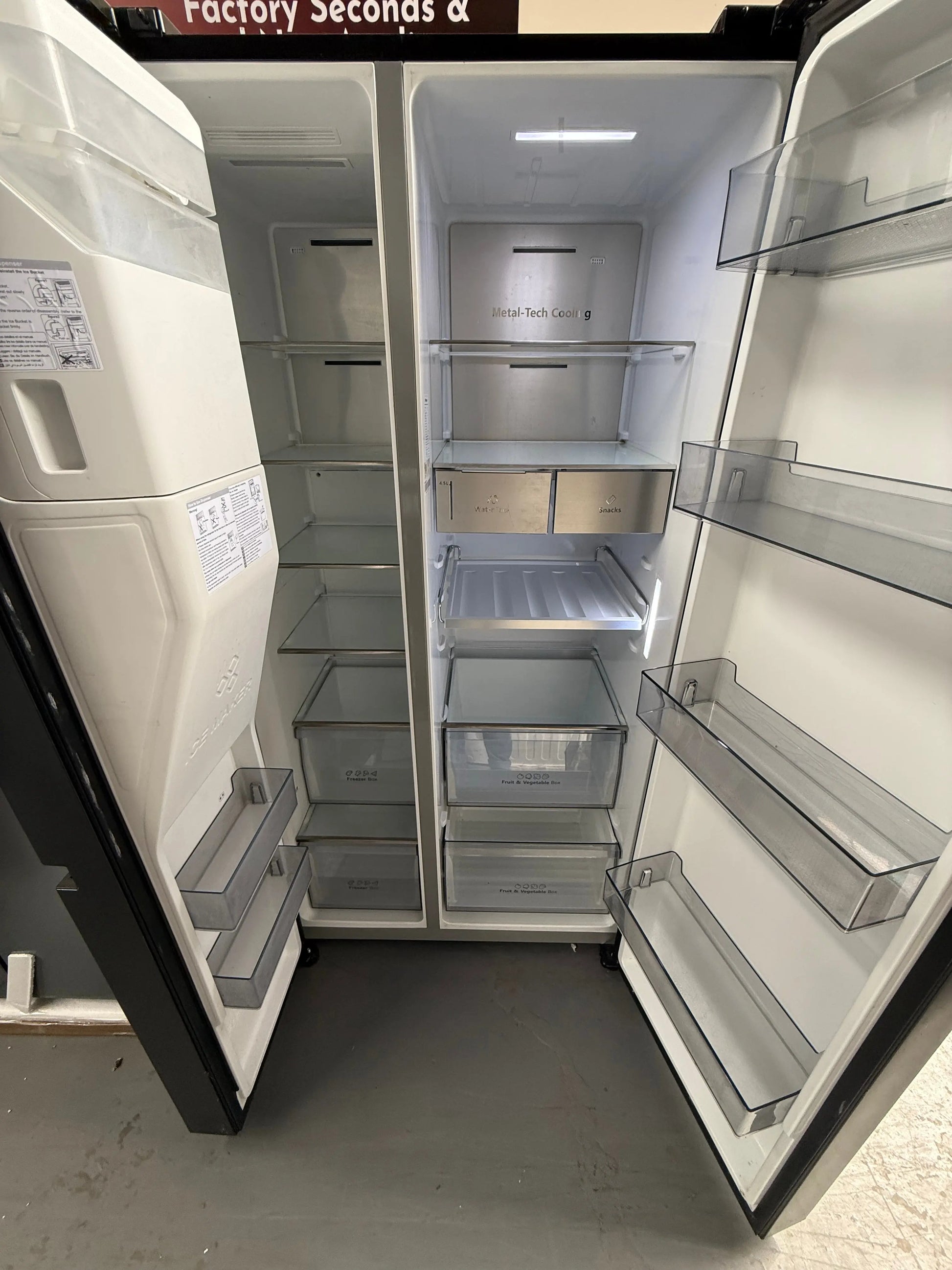 Refurbished Hisense 632Litres Fridge Freezer and Samsung 8 Kgs Washing Machine | ADELAIDE