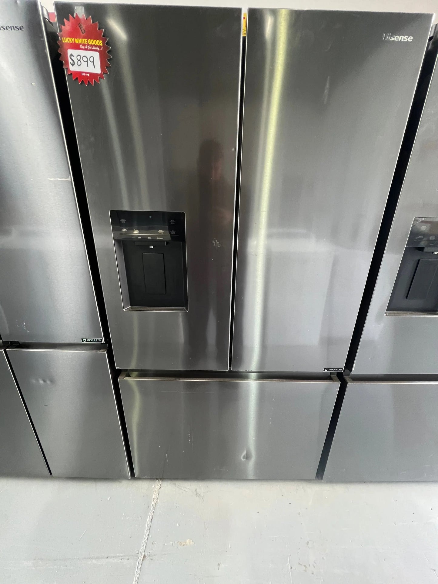 Refurbished Hisense 634 Litres Fridge Freezer | ADELAIDE