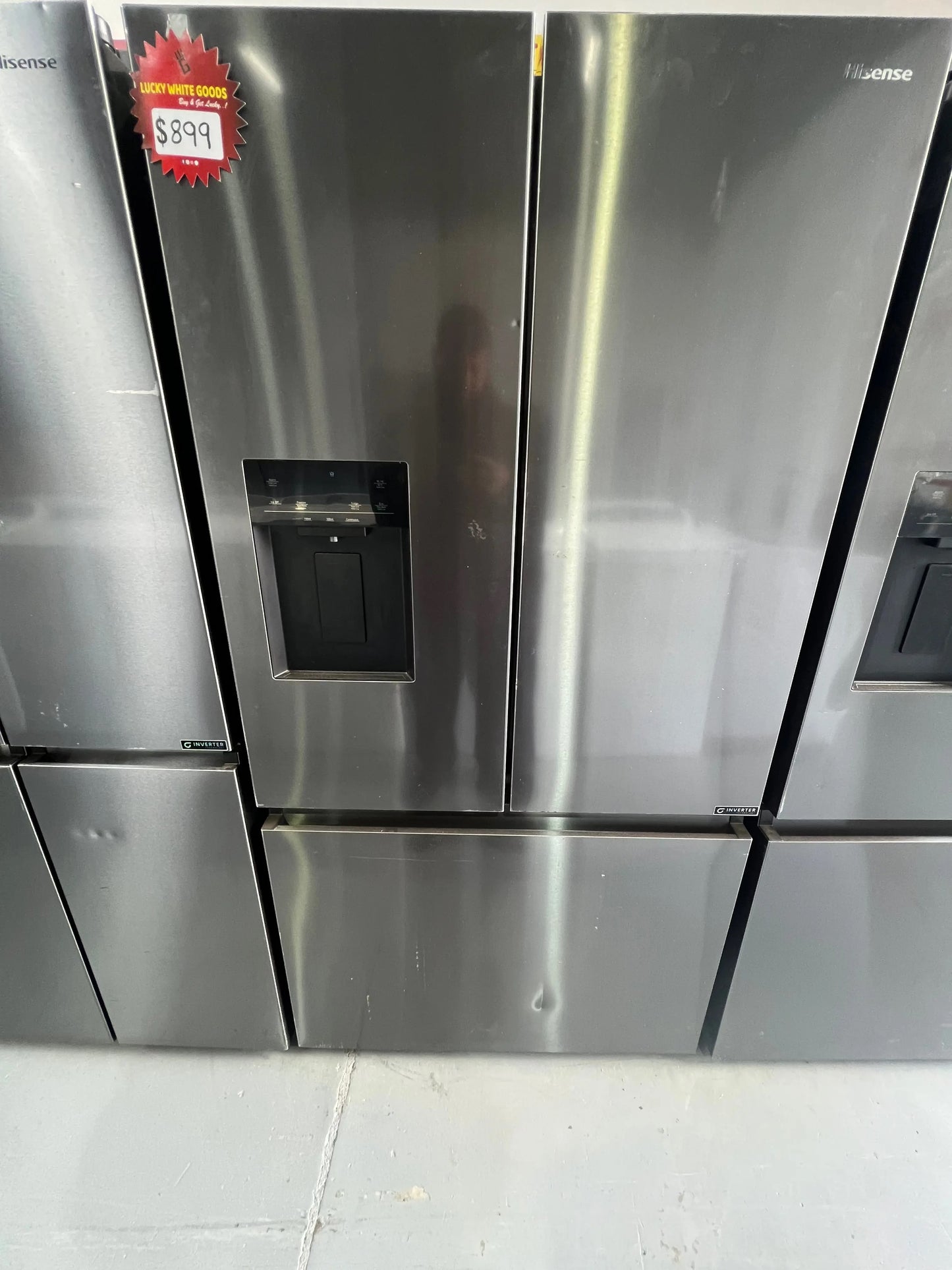 Refurbished Hisense 634 Litres Fridge Freezer | ADELAIDE