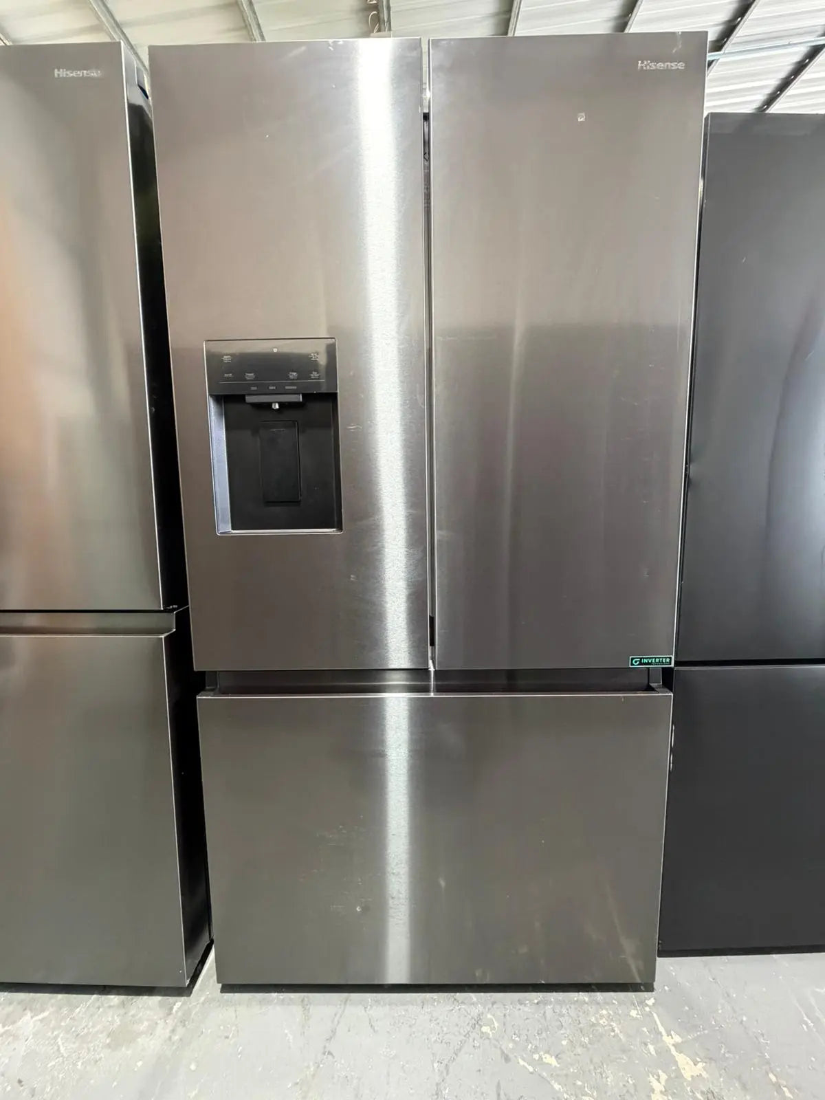 Refurbished Hisense 634L French Door Fridge Freezer – HRFD634BW | BRISBANE