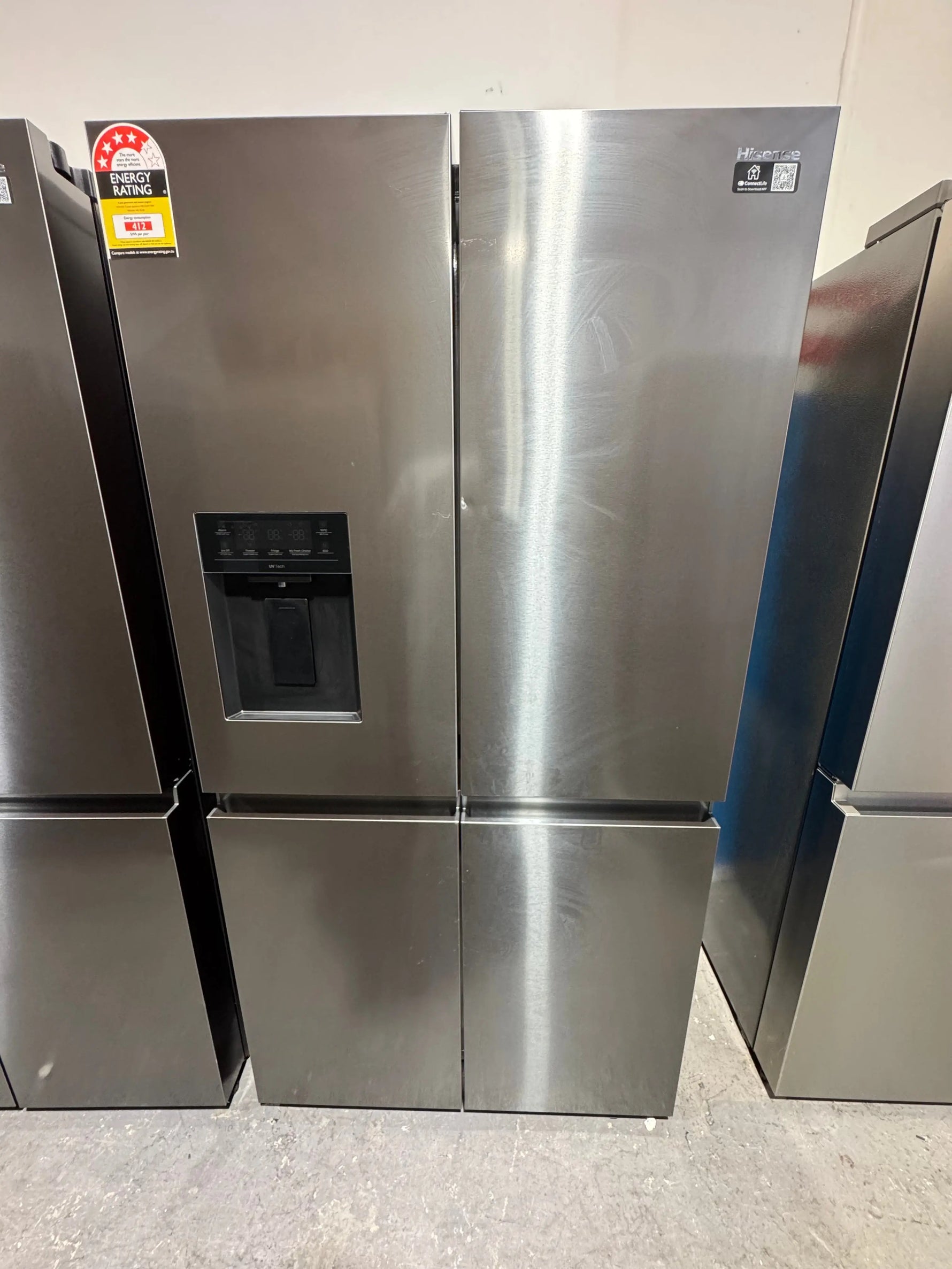 Refurbished Hisense 640 litres fridge freezer | PERTH