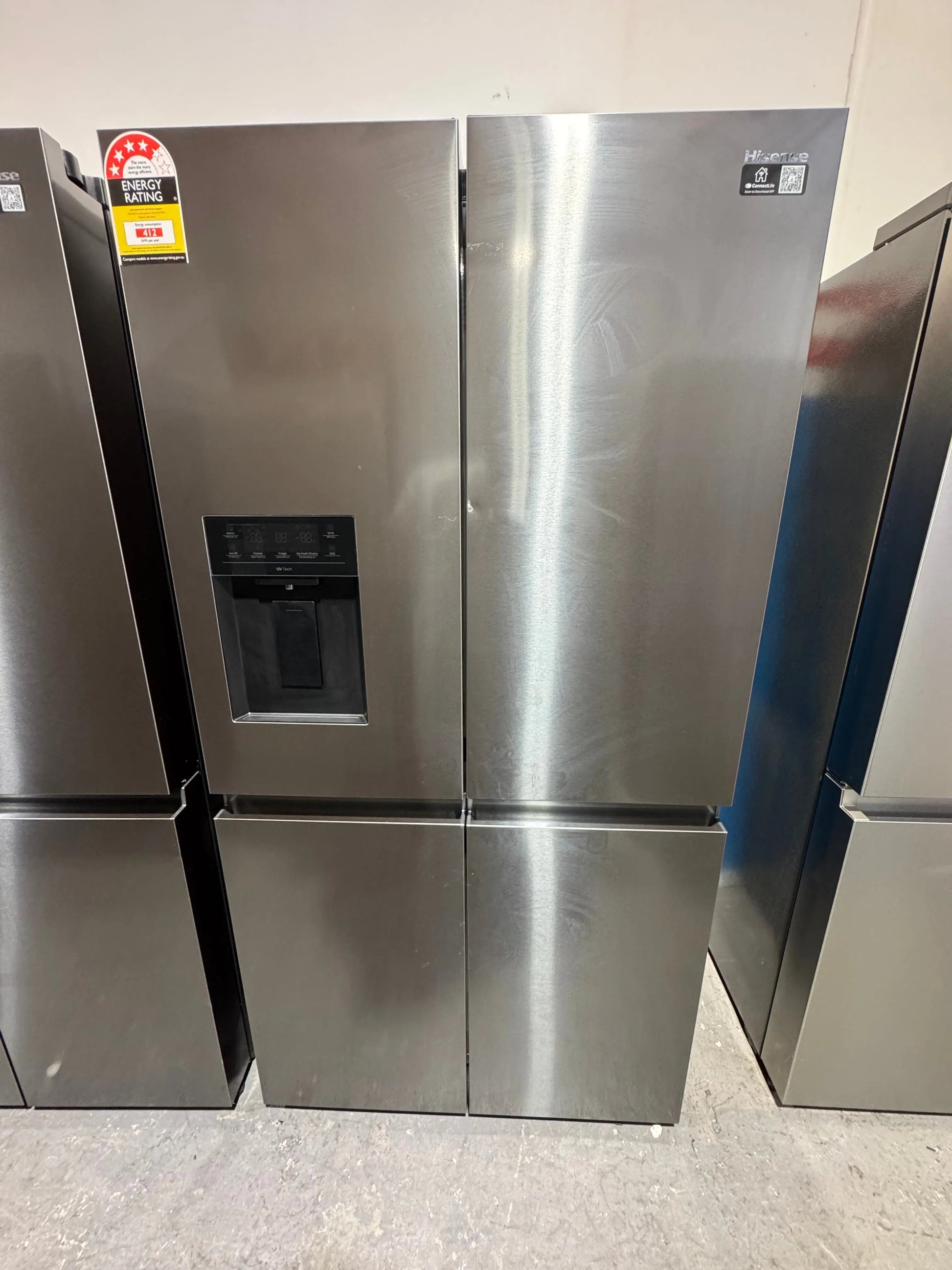 Refurbished Hisense 640 litres fridge freezer | PERTH