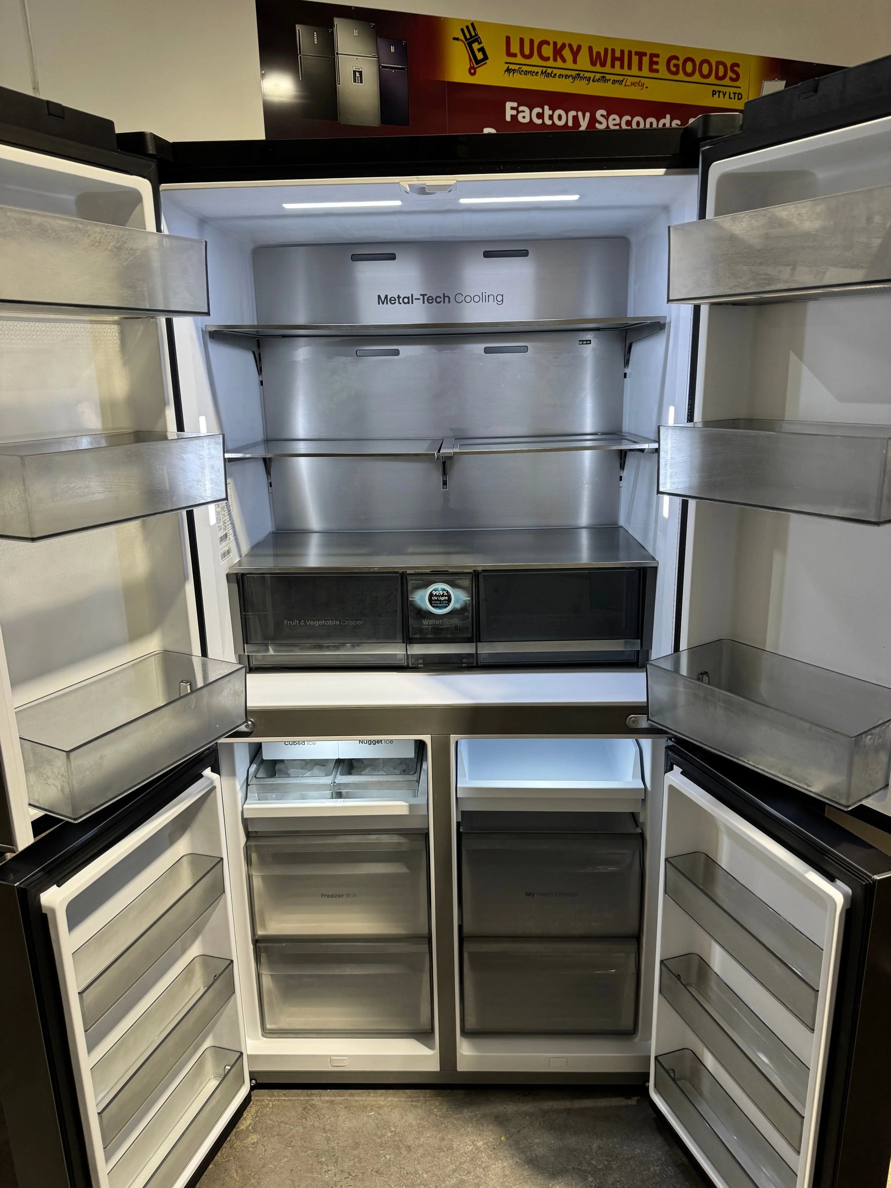 Refurbished Hisense 640 litres fridge freezer | PERTH