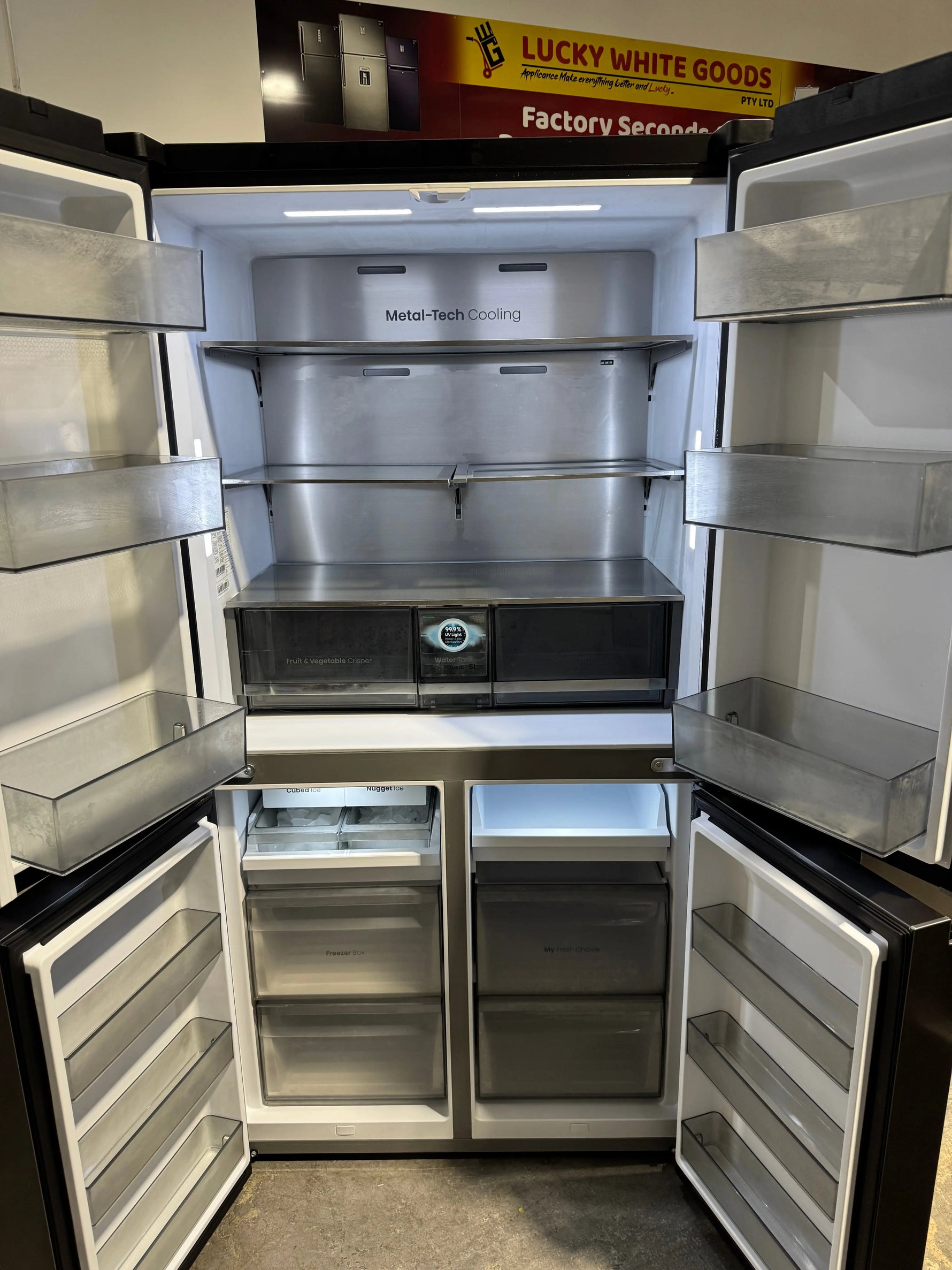 Refurbished Hisense 640 litres fridge freezer | PERTH