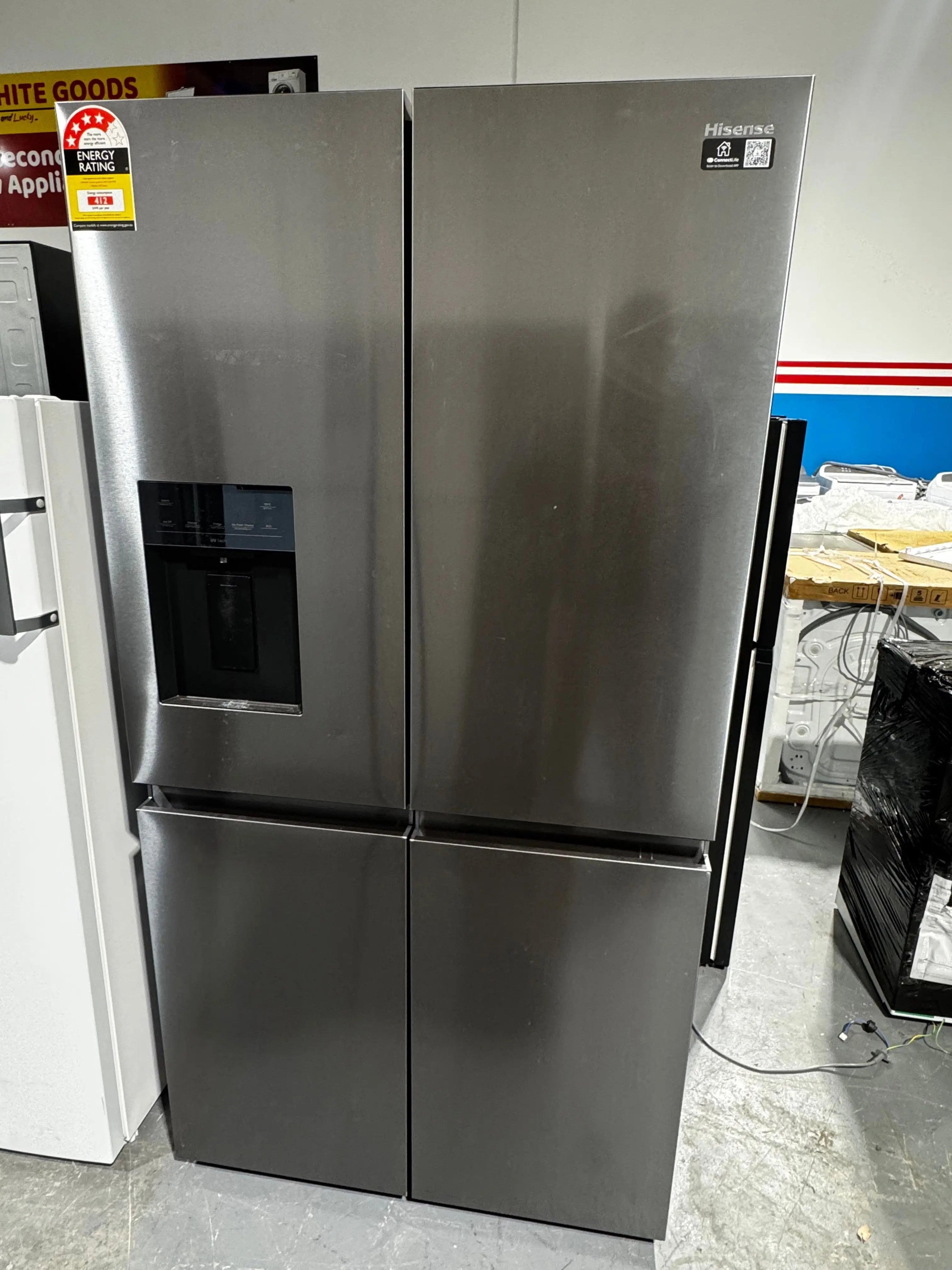 Refurbished Hisense 640 litres fridge freezer | PERTH