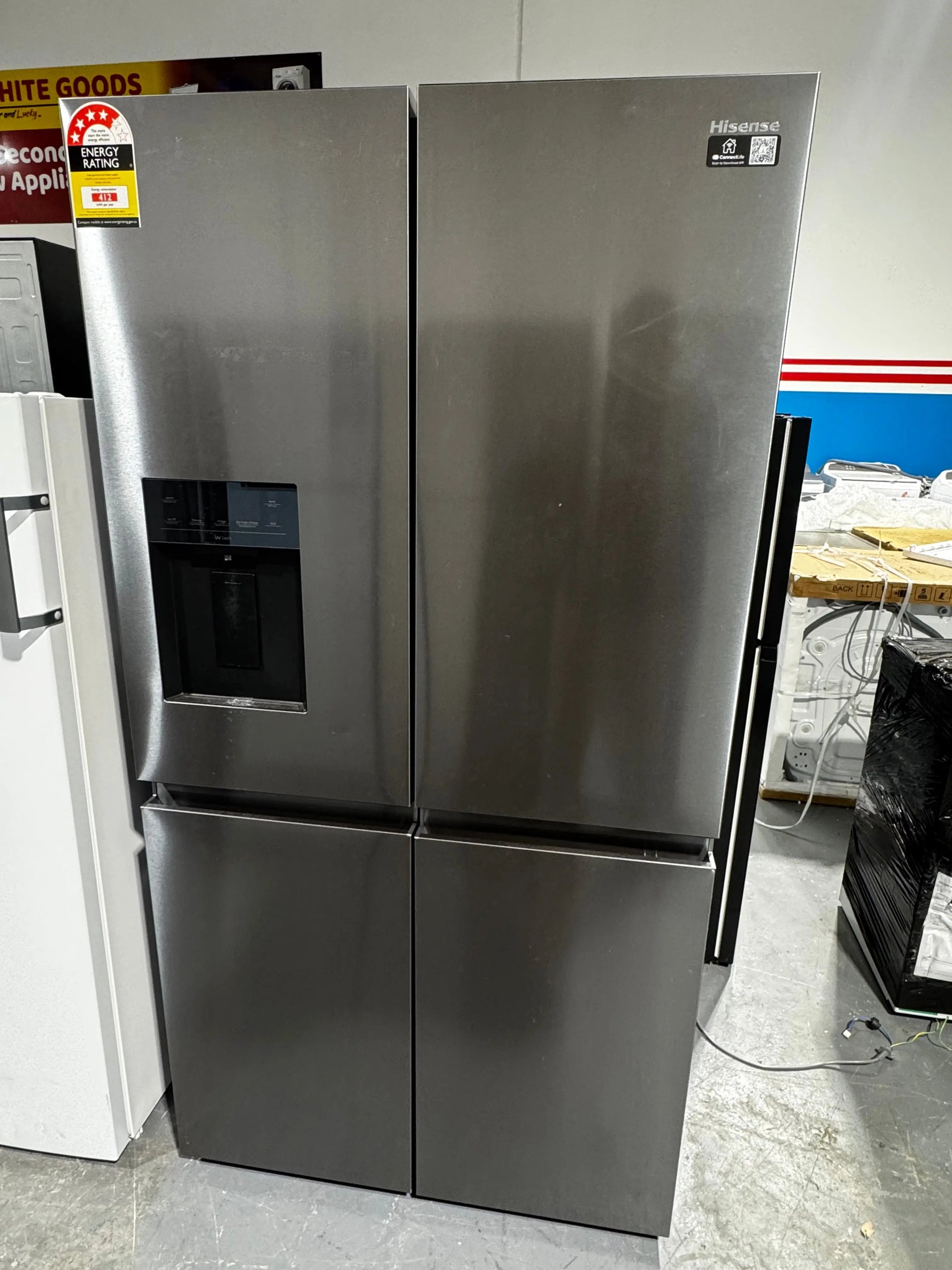 Refurbished Hisense 640 litres fridge freezer | PERTH