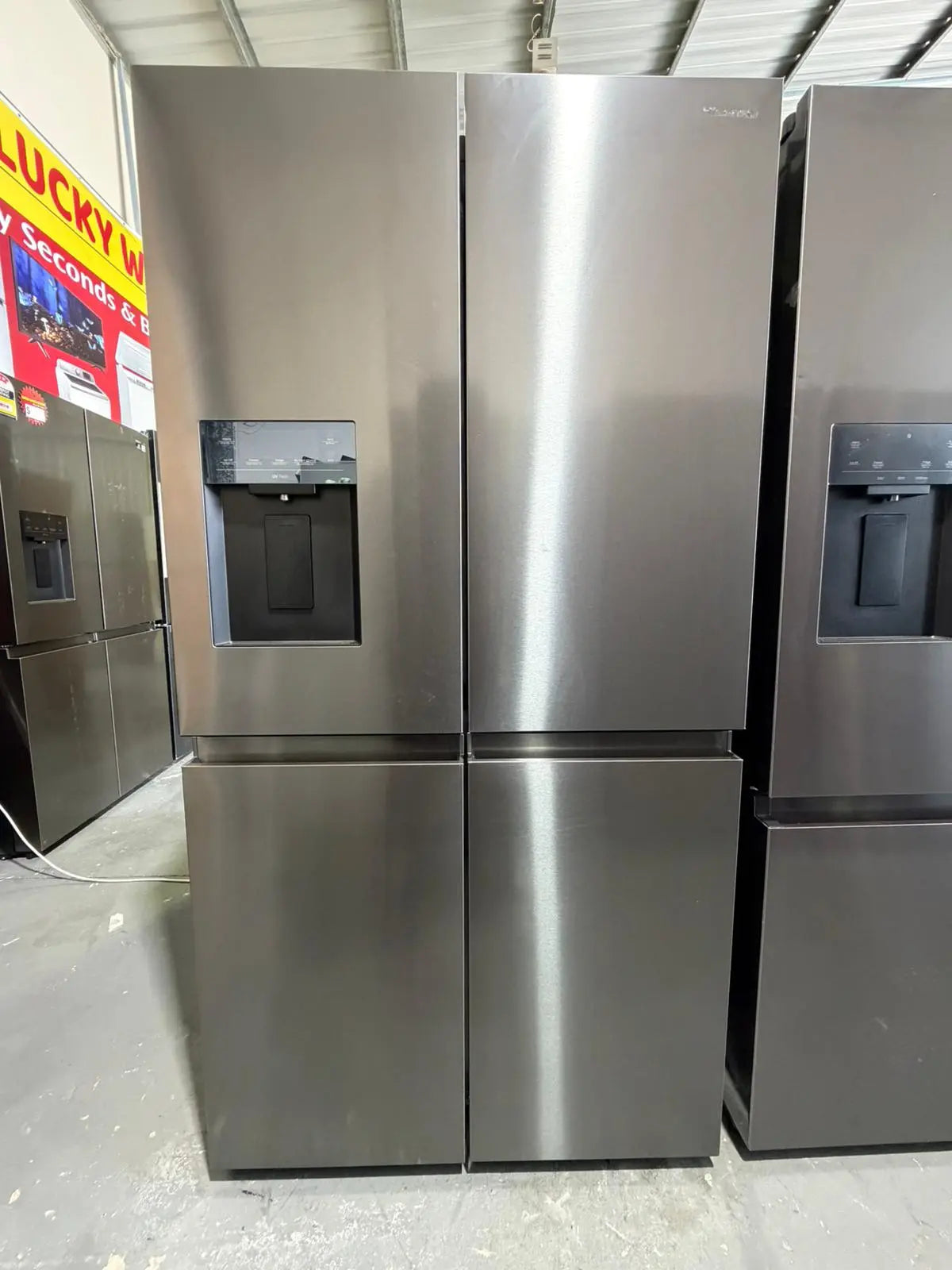 Refurbished Hisense 640L French Door Fridge Freezer – HRCD640TBW | BRISBANE