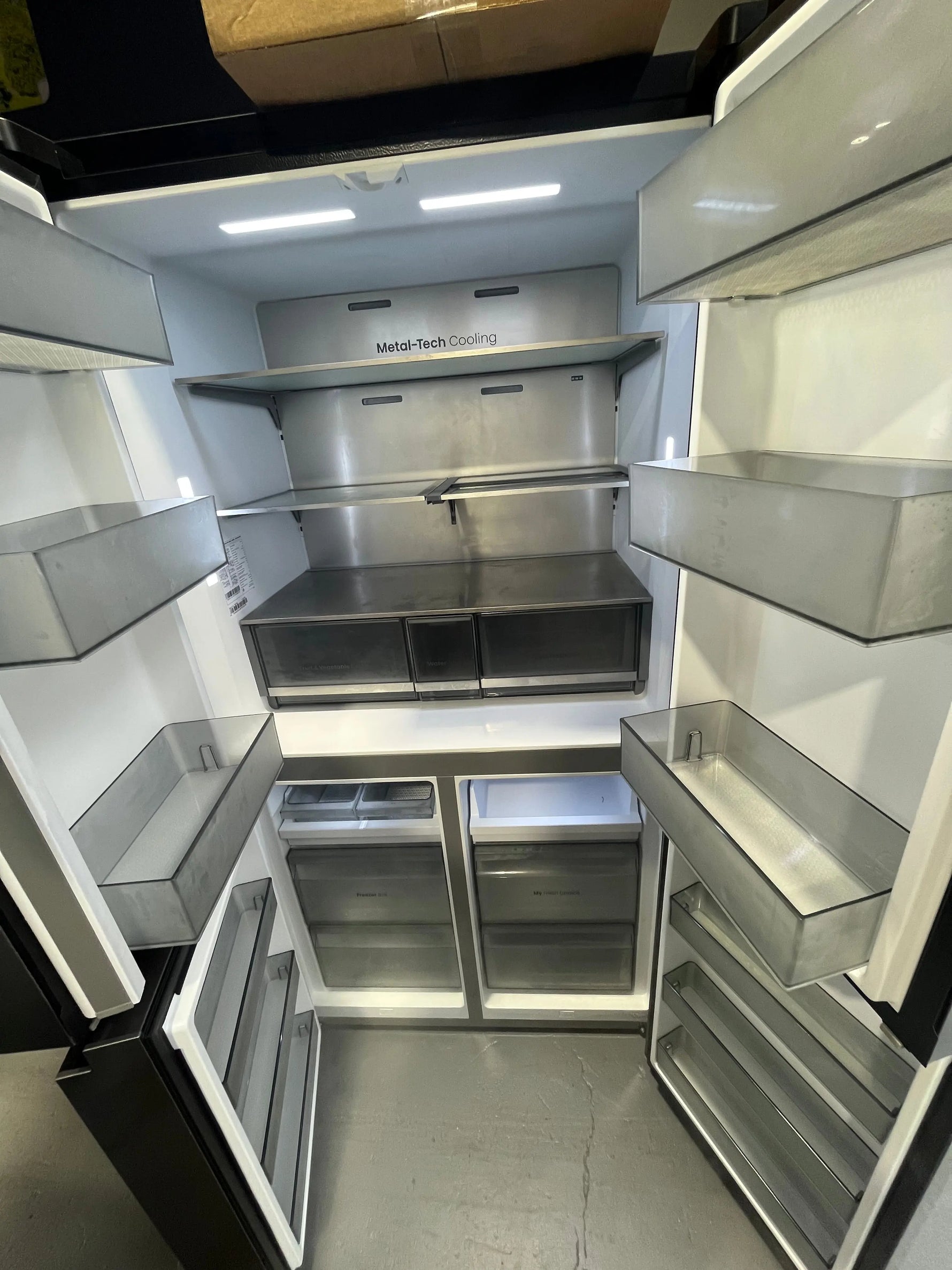 Refurbished Hisense 647L French Door Fridge HRCD640TBW + Factory Second Panasonic 32L Inverter Microwave NN-ST665B Combo | ALEXANDRIA