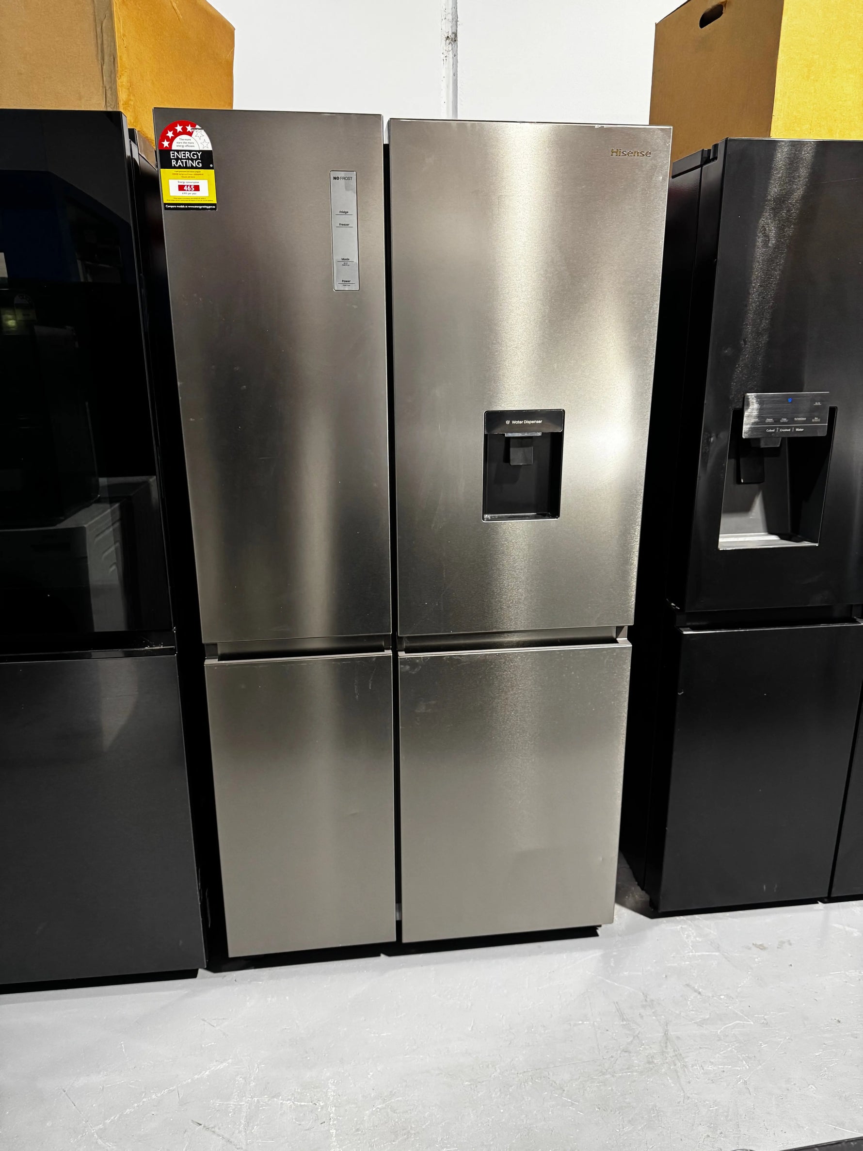 Refurbished Hisense 649 litres fridge freezer | PERTH