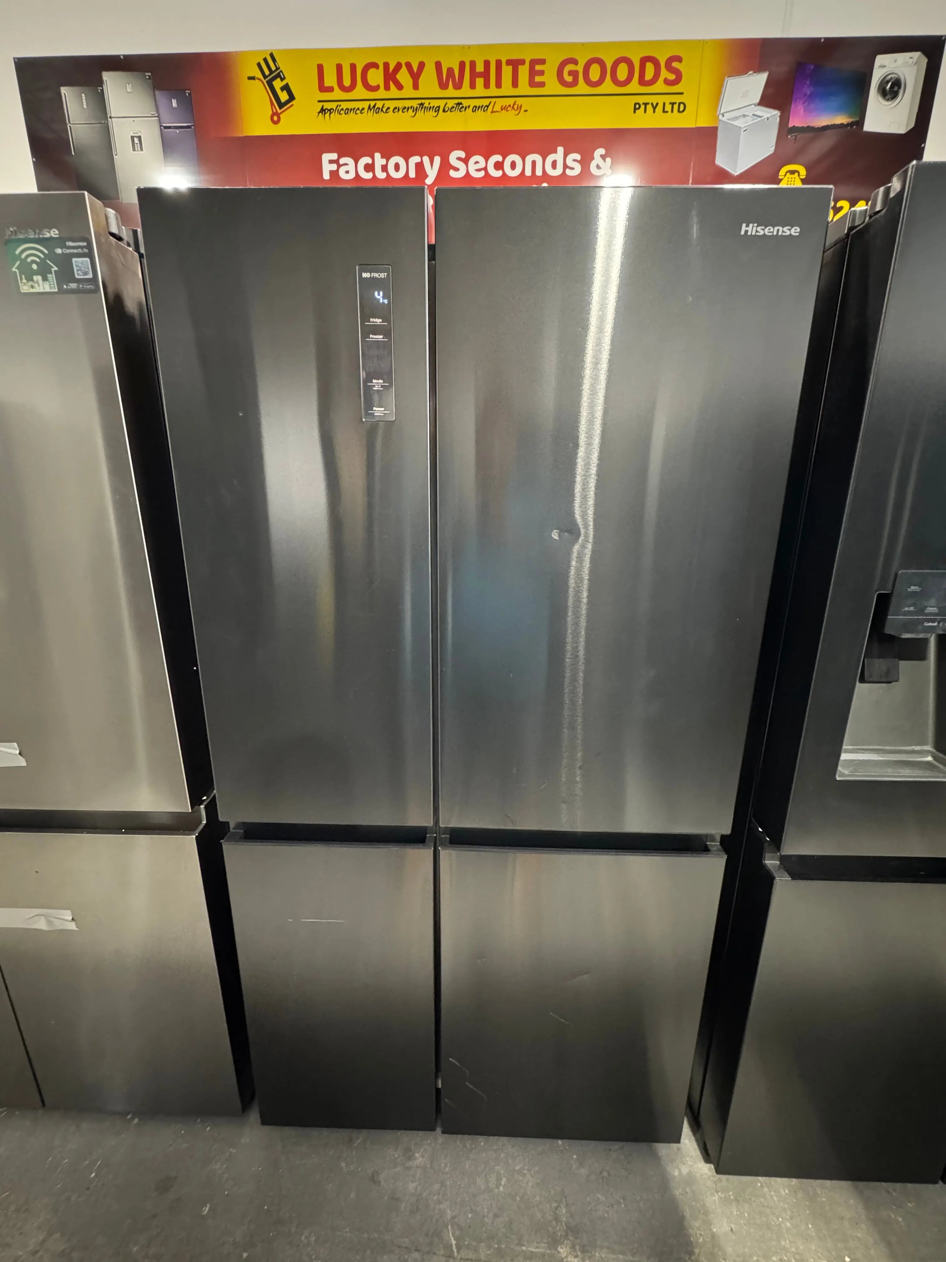 Refurbished Hisense 652 litres fridge freezer | PERTH