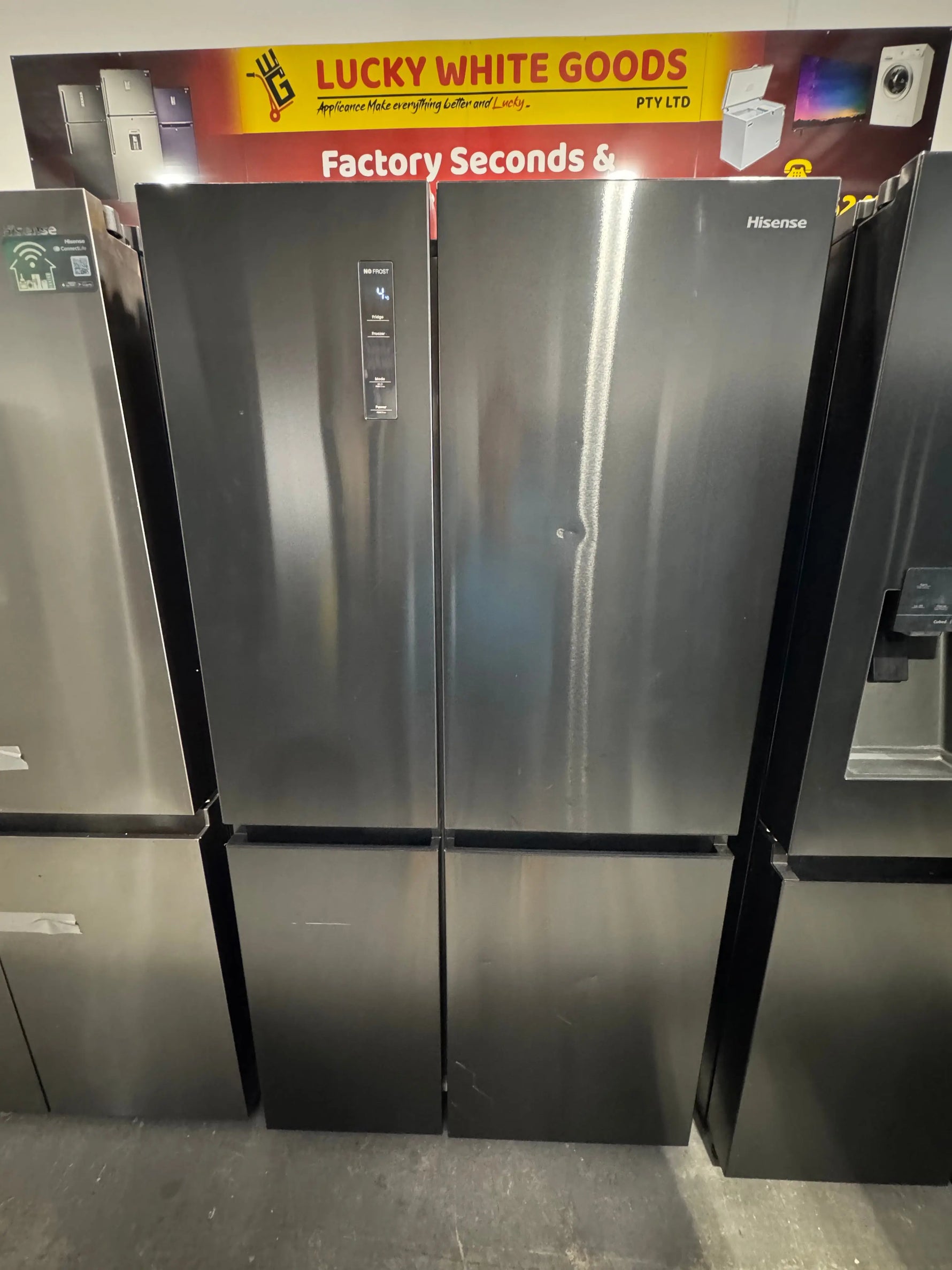 Refurbished Hisense 652 litres fridge freezer | PERTH