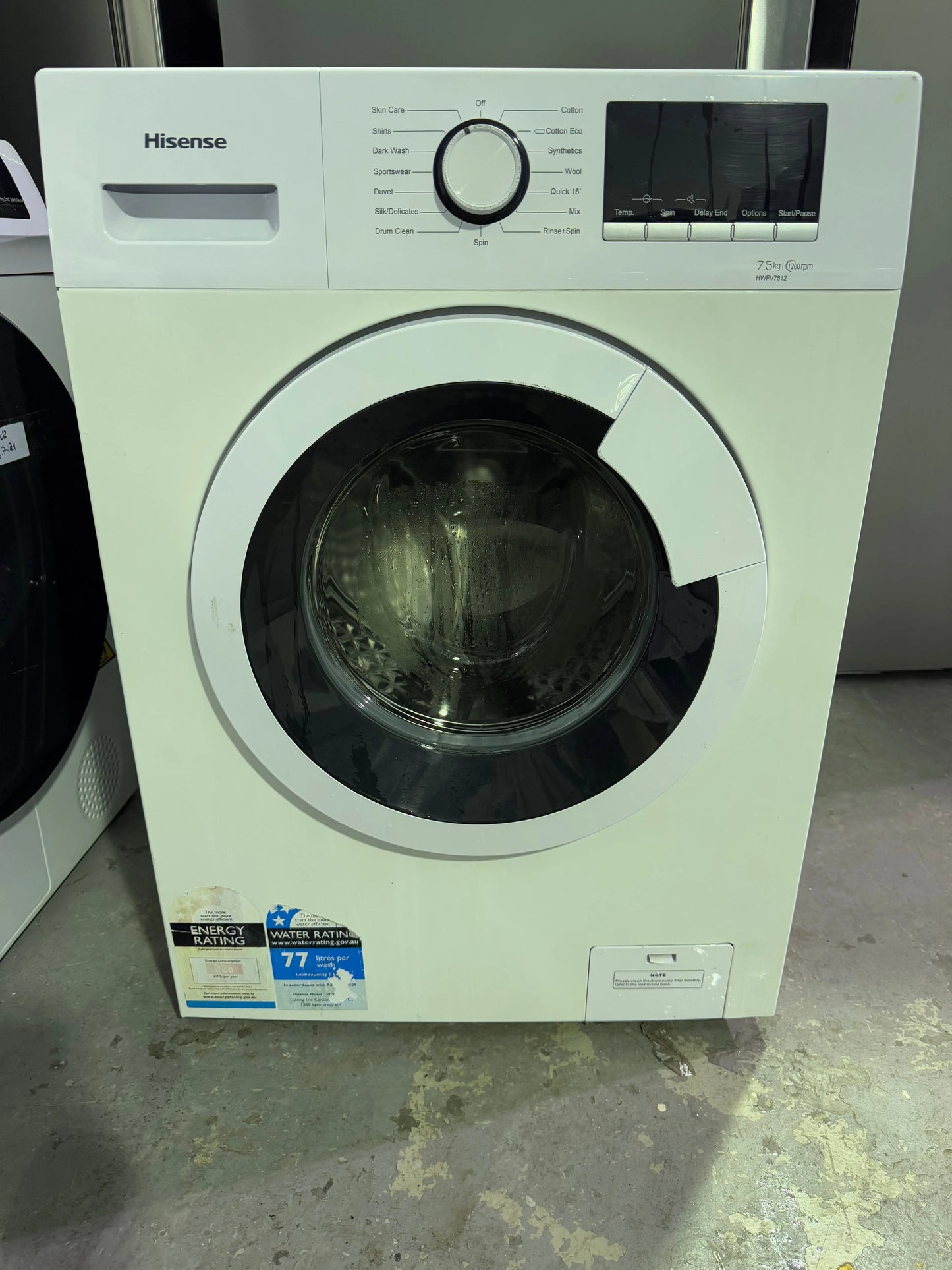 Refurbished Hisense 7.5 Kgs Washing Machine | PERTH