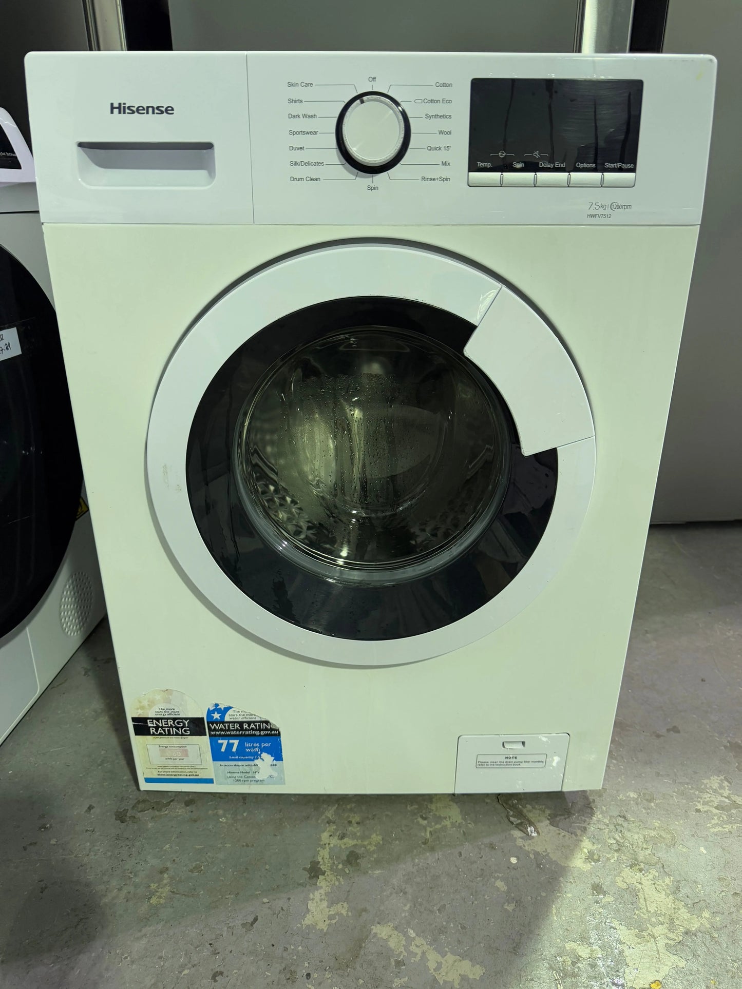 Refurbished Hisense 7.5 Kgs Washing Machine | PERTH