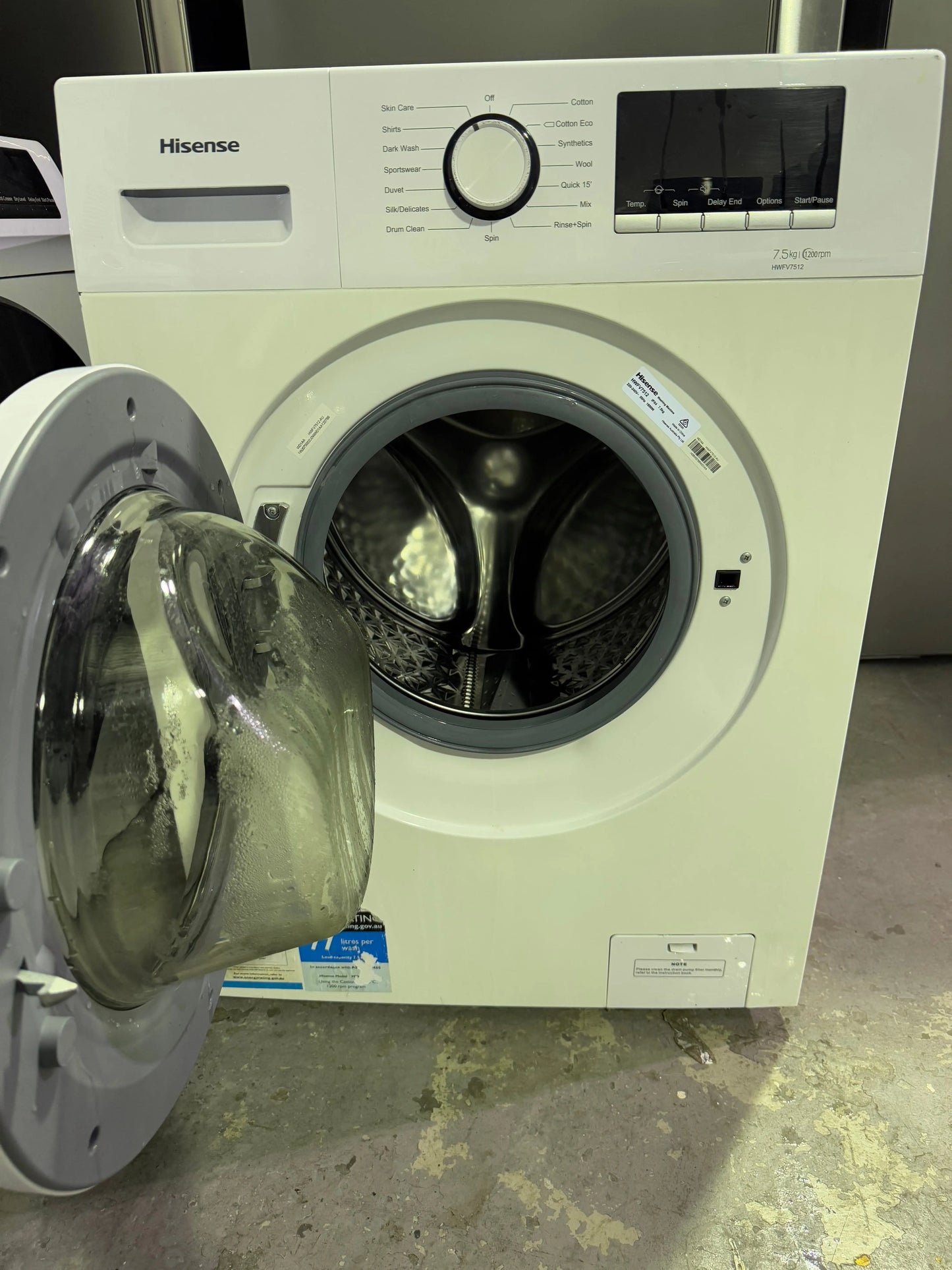 Refurbished Hisense 7.5 Kgs Washing Machine | PERTH