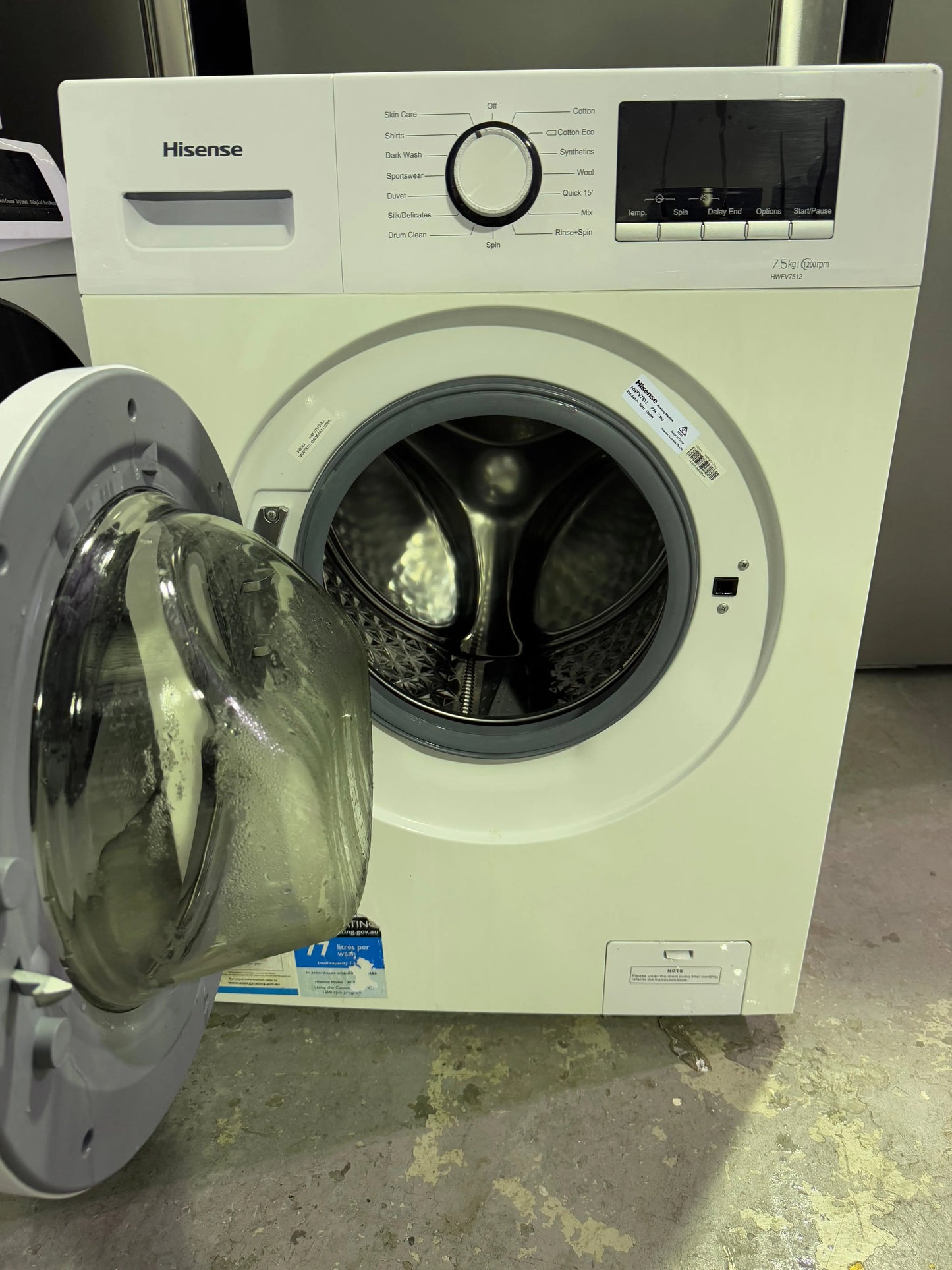 Refurbished Hisense 7.5 Kgs Washing Machine | PERTH