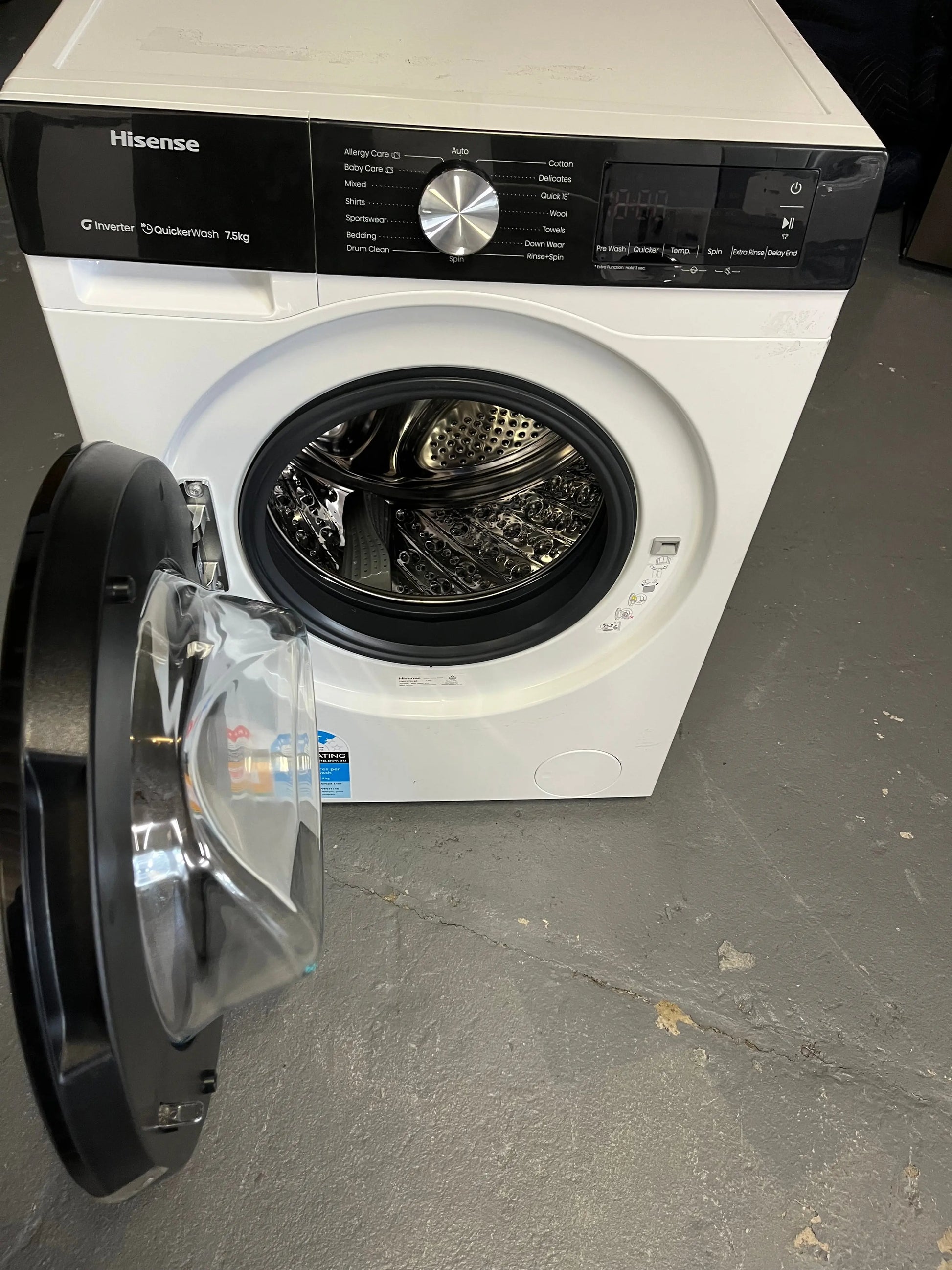 Refurbished Hisense 7.5 kg front loader | ALEXANDRIA