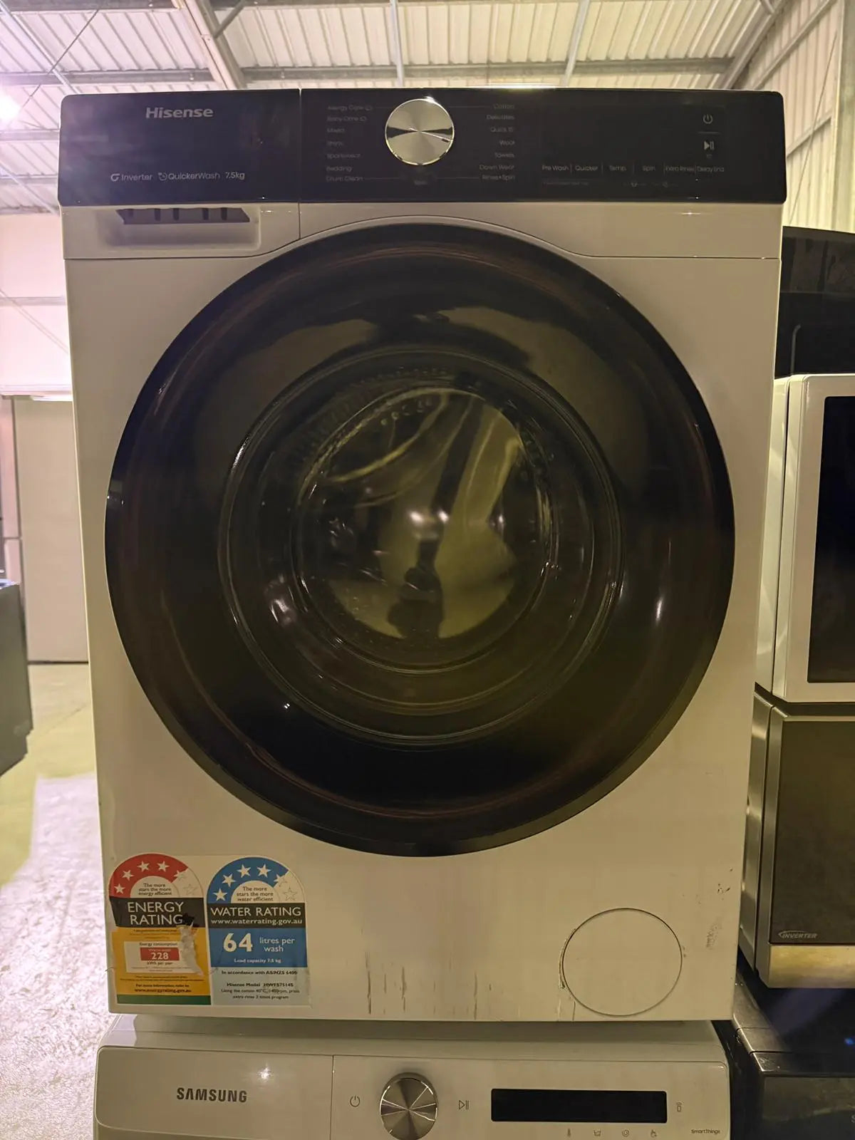 Refurbished Hisense 7.5kg Washing Machine | BRISBANE