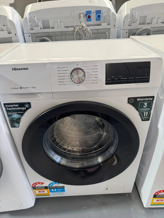 Refurbished Hisense 7.5kg washing machine | SYDNEY