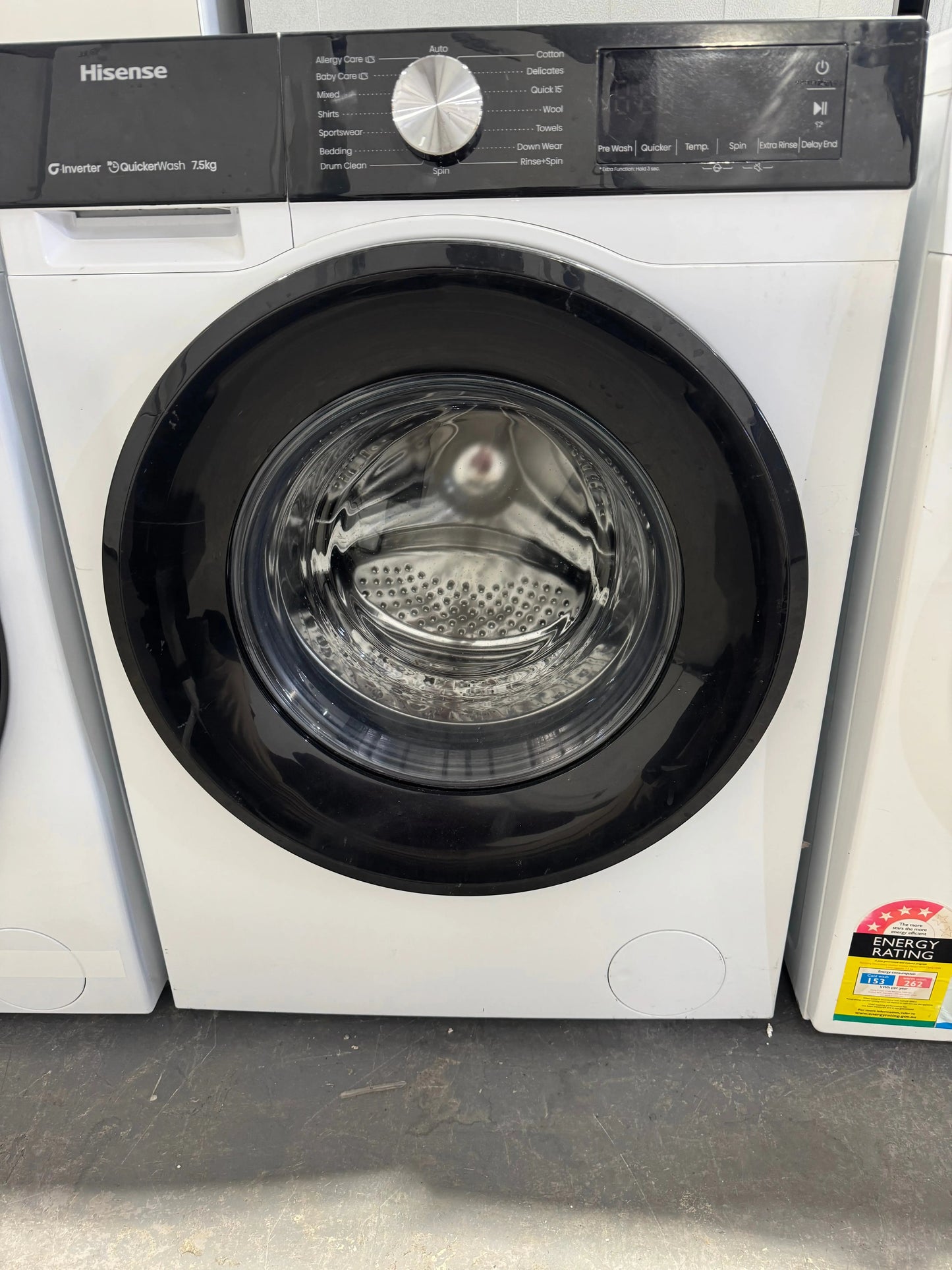 Refurbished Hisense 7.5kgs washing machine | PERTH