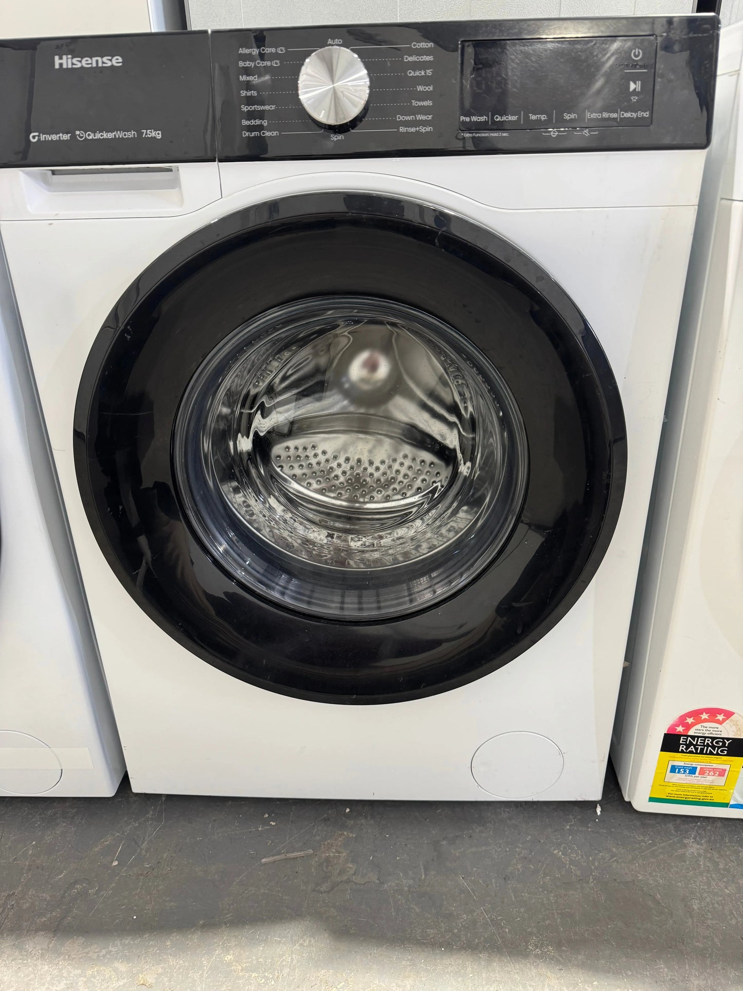 Refurbished Hisense 7.5kgs washing machine | PERTH