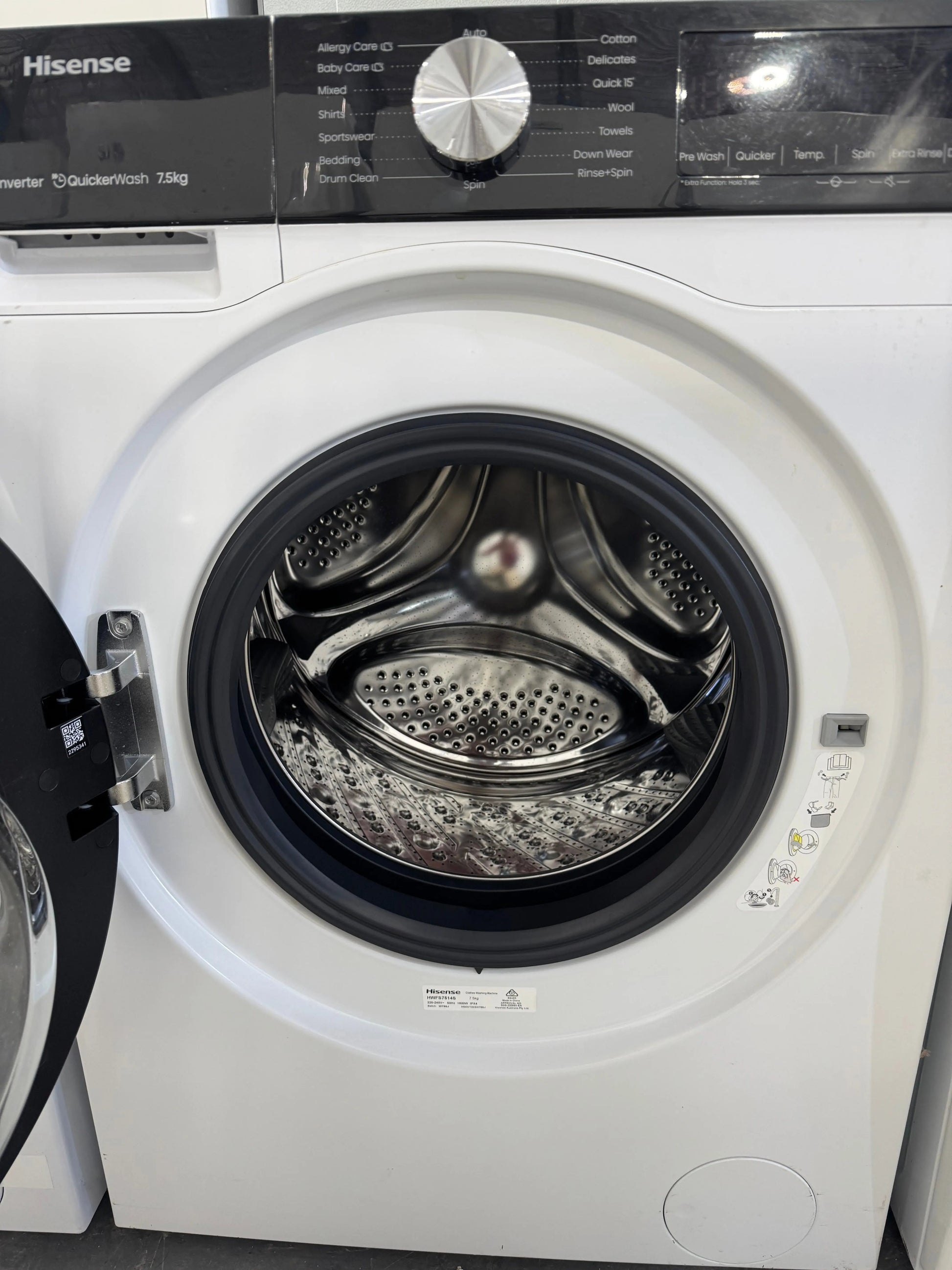 Refurbished Hisense 7.5kgs washing machine | PERTH