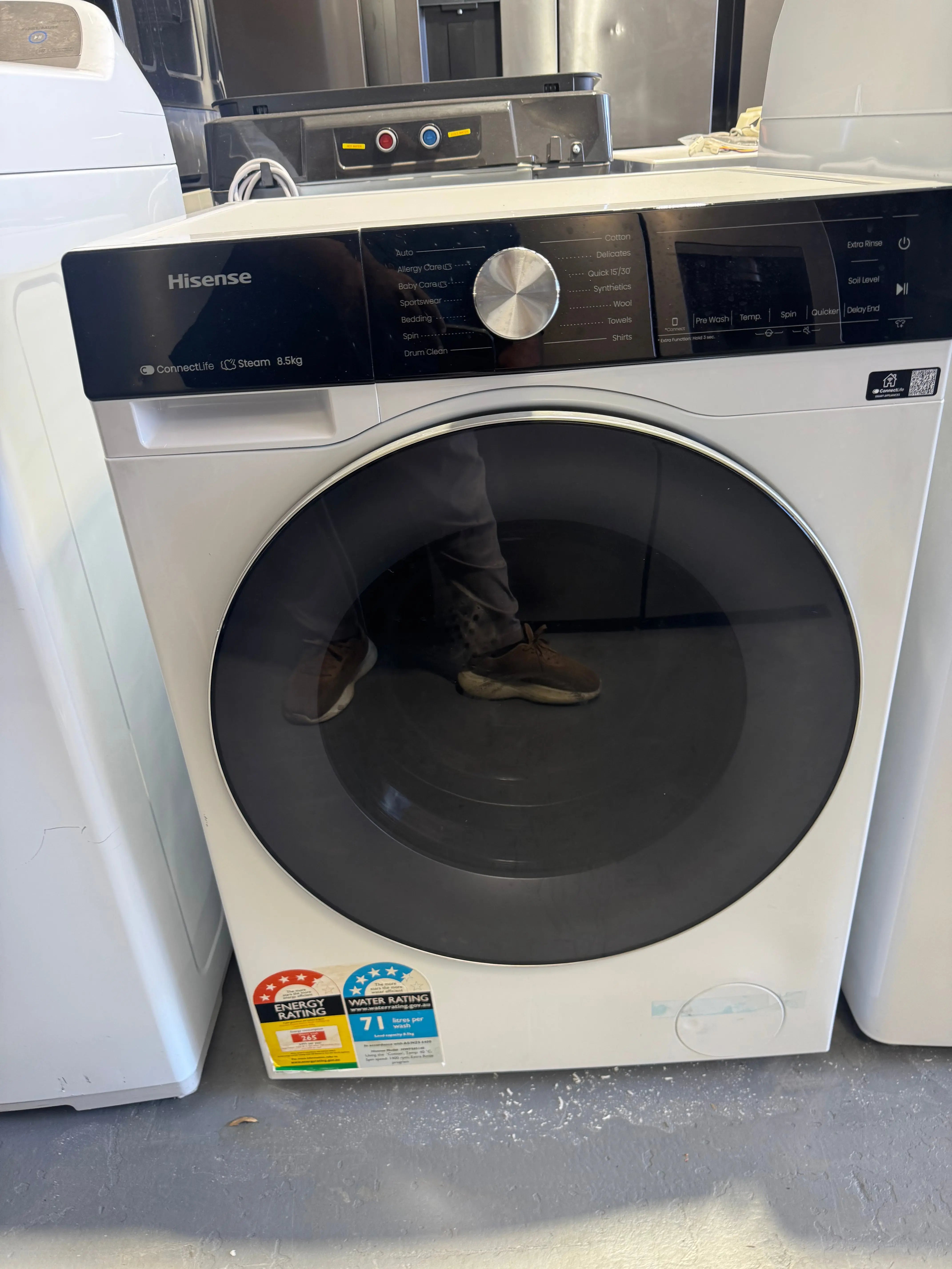 Refurbished Hisense 8.5 kg washing machine | PERTH