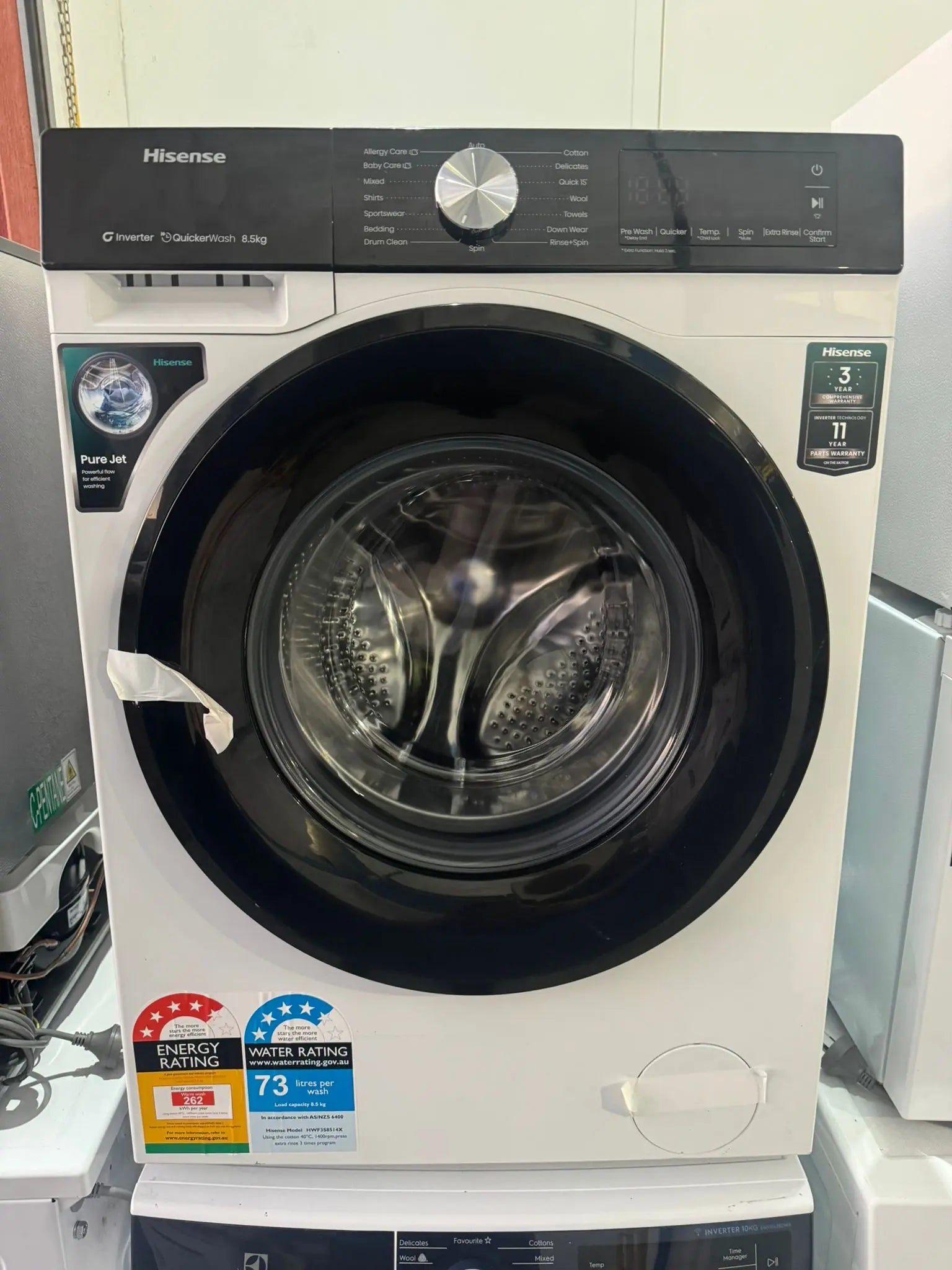 Refurbished Hisense 8.5kg Series 3S Front Load Washing Machine | PERTH