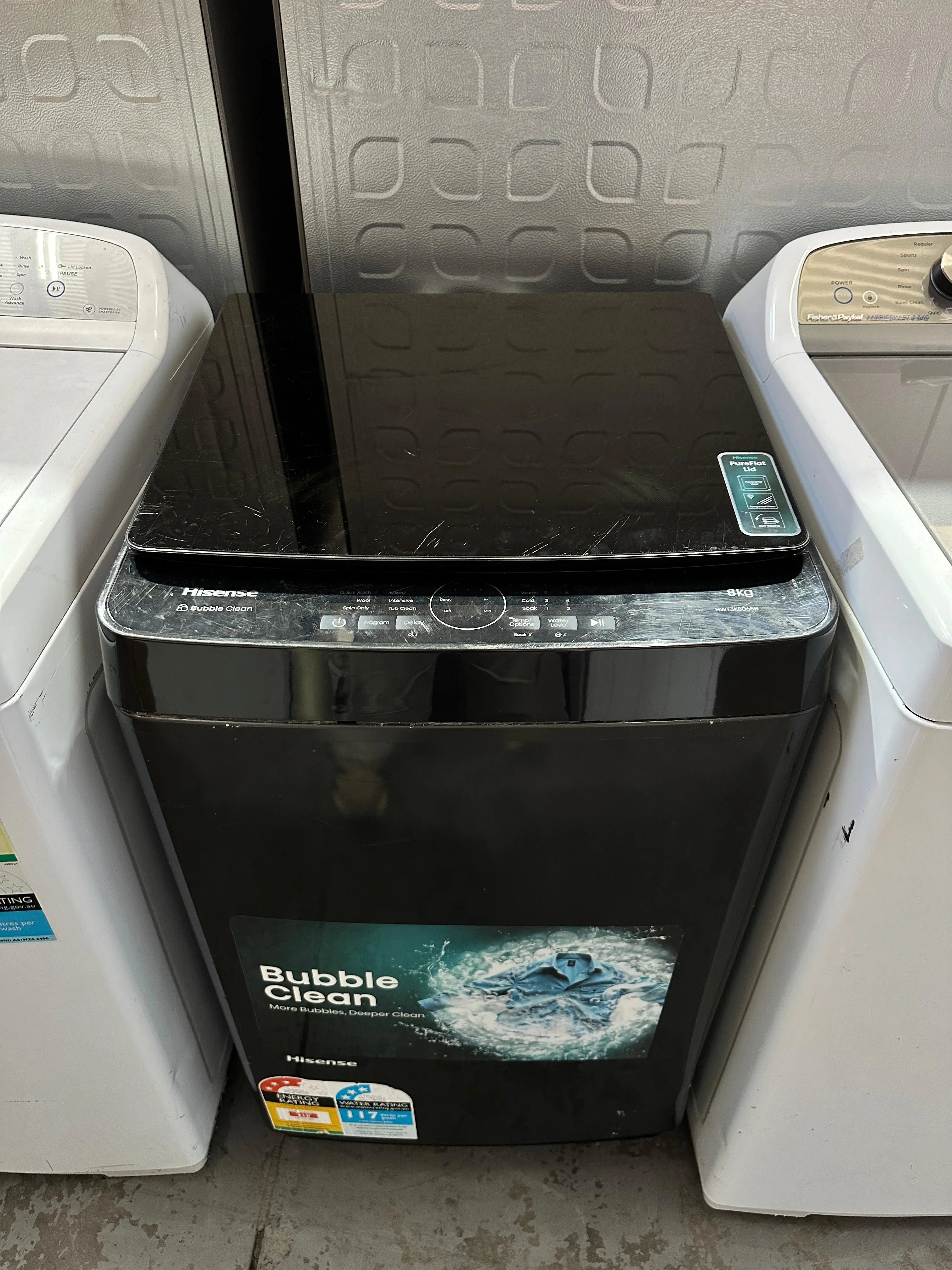 Refurbished Hisense 8kg Top Load Washing Machine | ADELAIDE