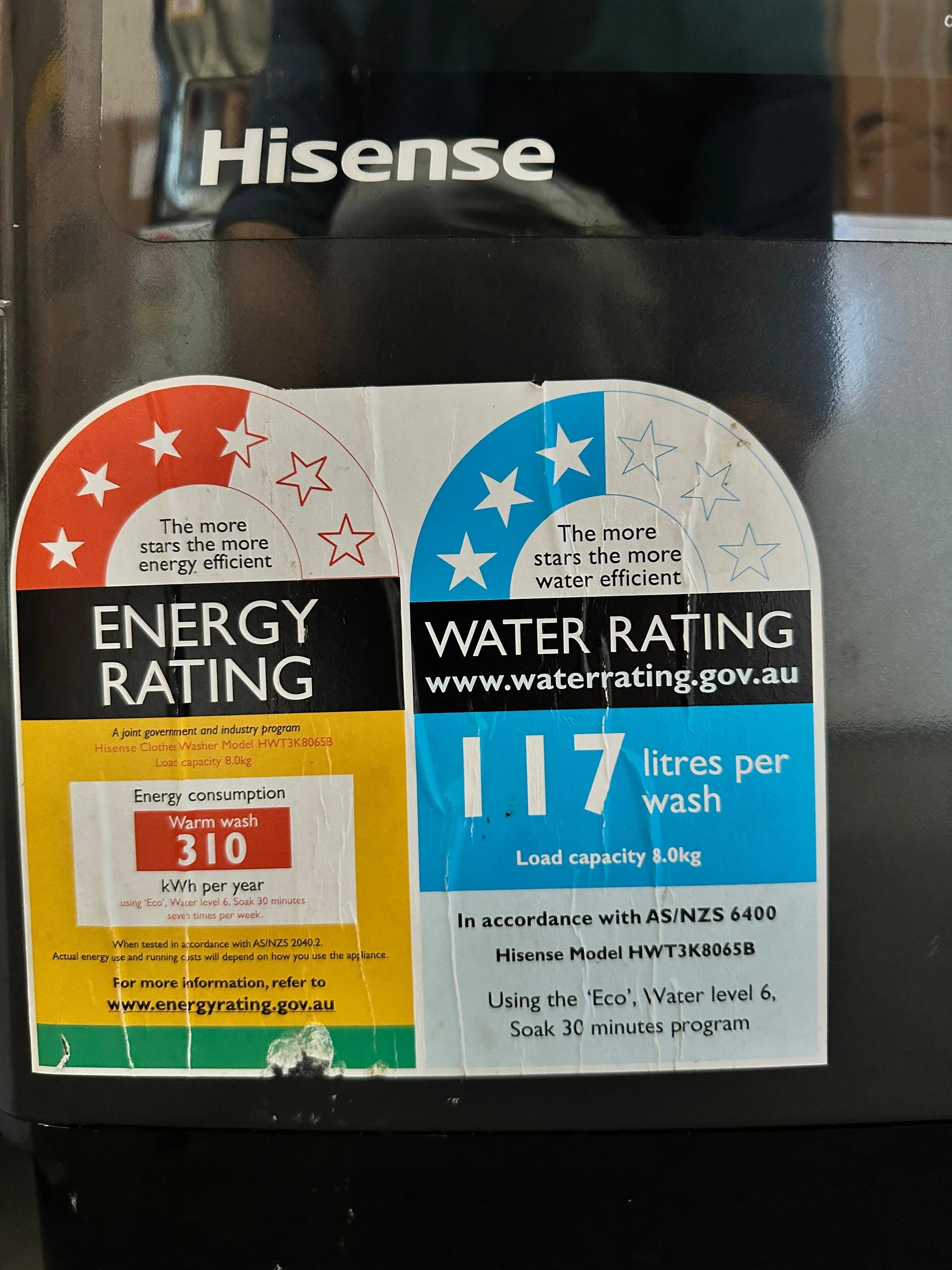 Refurbished Hisense 8kg Top Load Washing Machine