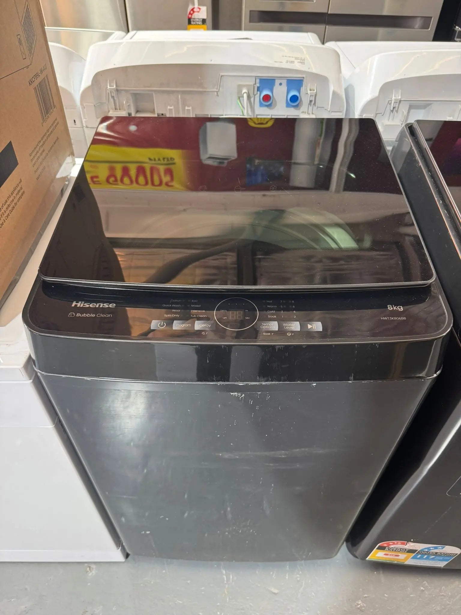 Refurbished Hisense 8kg Top Load Washing Machine | SYDNEY