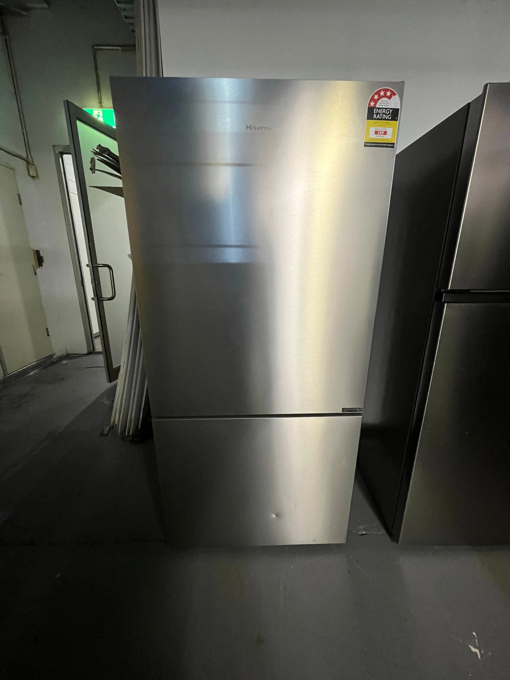 Refurbished Hisense HRBM503S 503L Bottom Mount Fridge – Stainless Steel | ALEXANDRIA