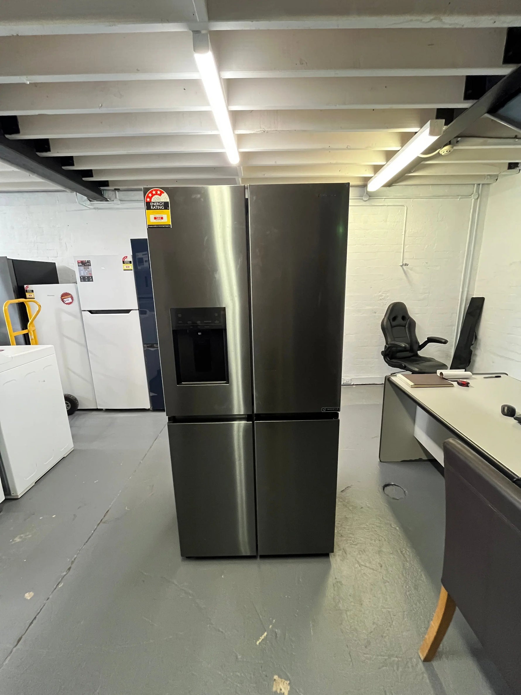 Refurbished Hisense HRCD483TBW 483L French Door Refrigerator | ALEXANDRIA