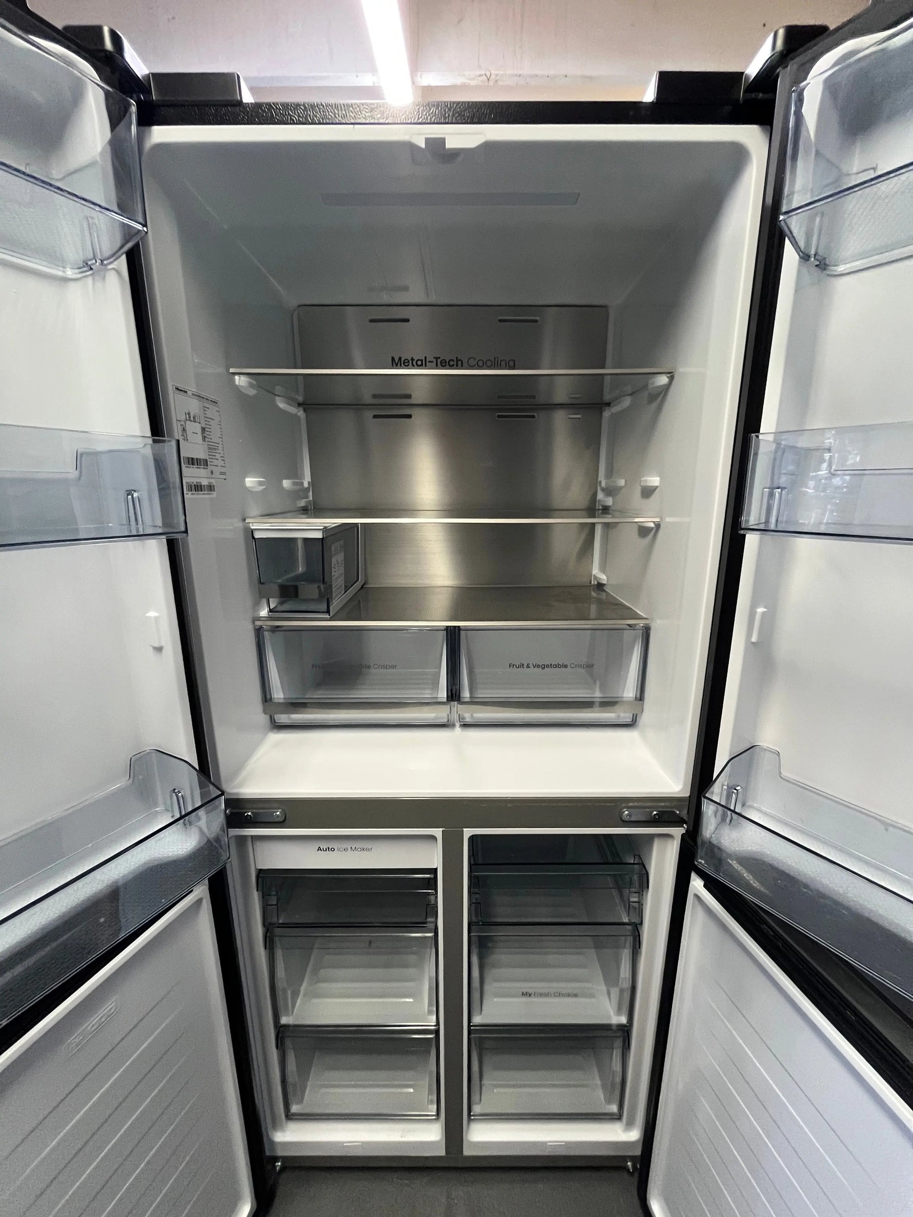 Refurbished Hisense HRCD483TBW 483L French Door Refrigerator | ALEXANDRIA