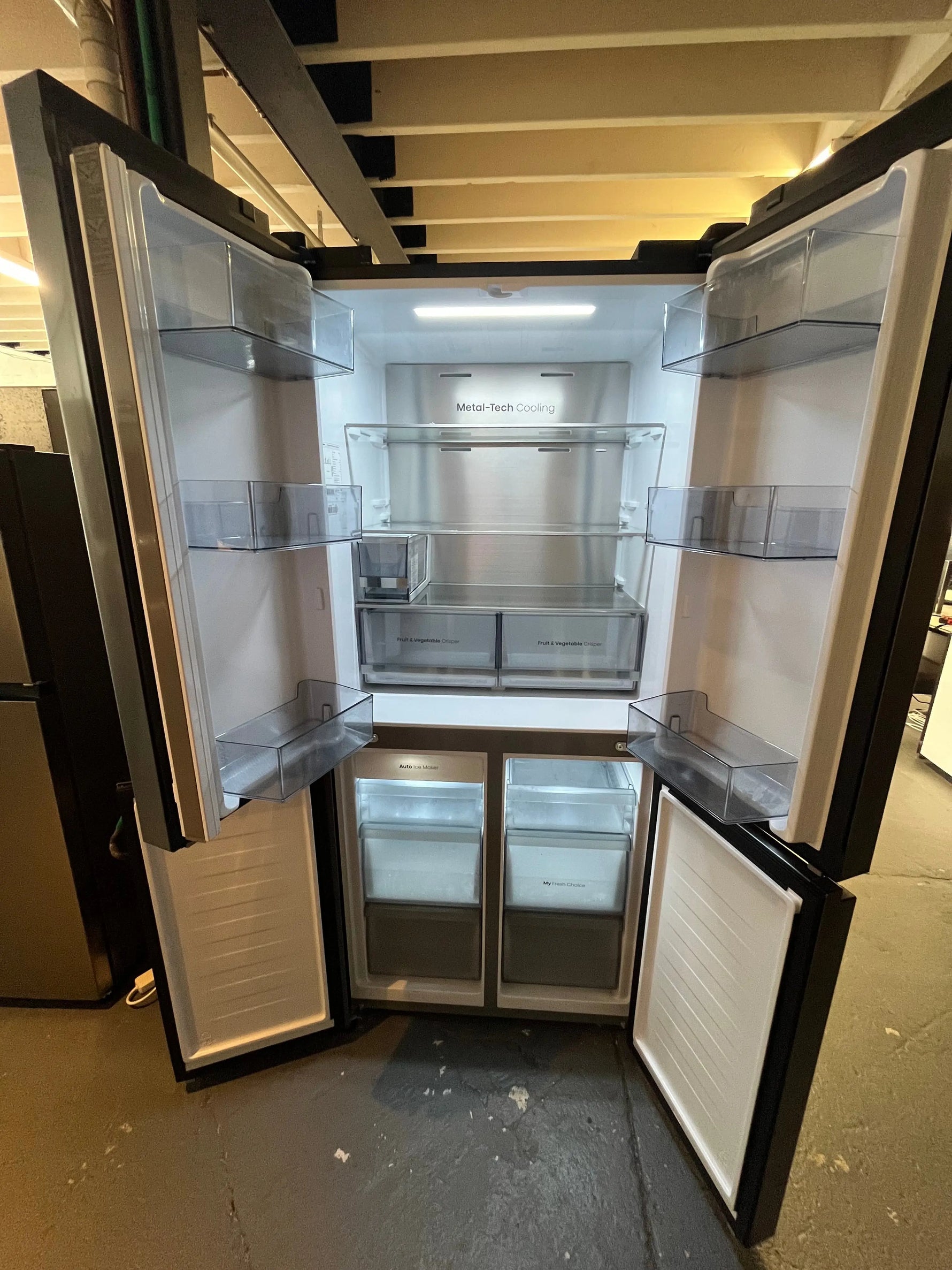 Refurbished Hisense HRCD483TBW 483L French Door Refrigerator | ALEXANDRIA