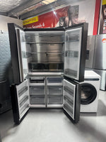 Refurbished Hisense HRCD640TBW 640L French Door Fridge (Dark Stainless Steel) And CHIQ 8kg Washing Machine Combo | SYDNEY