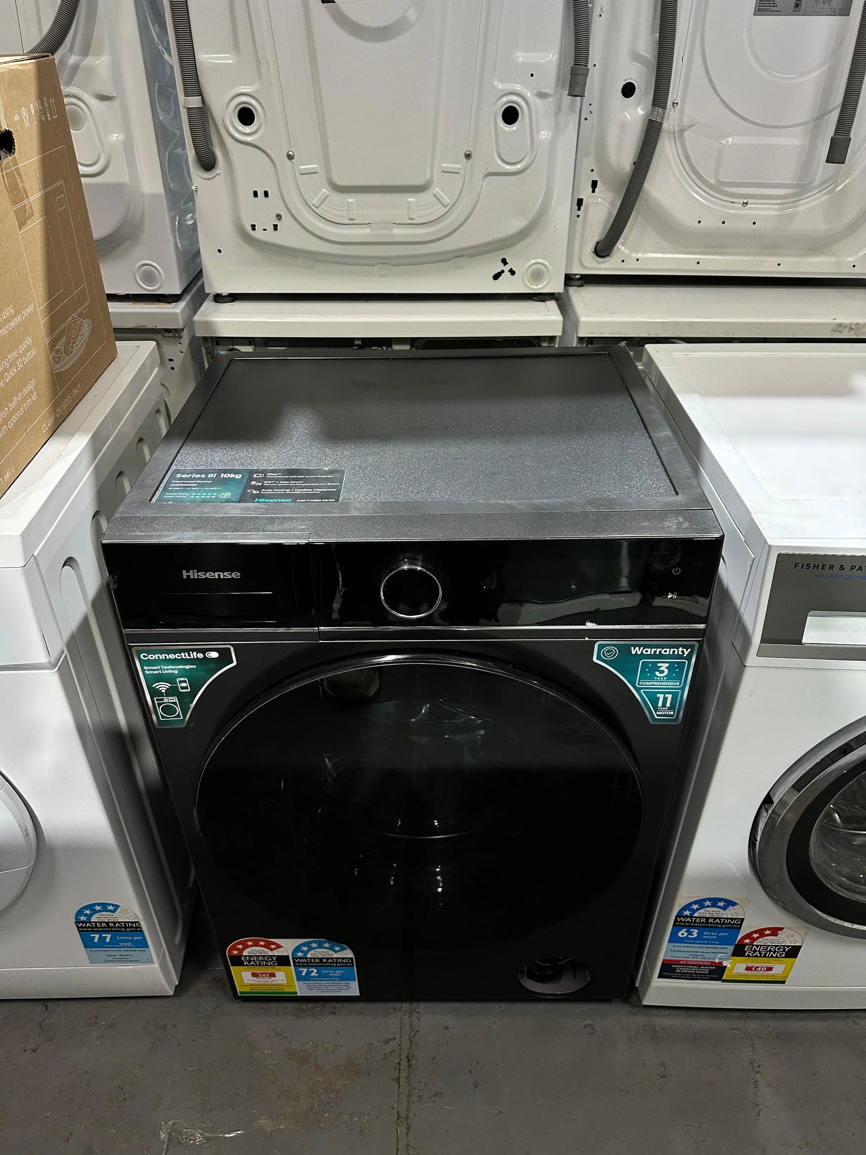 Refurbished Hisense Series 8i 10kg Front Load Washing Machine | ADELAIDE