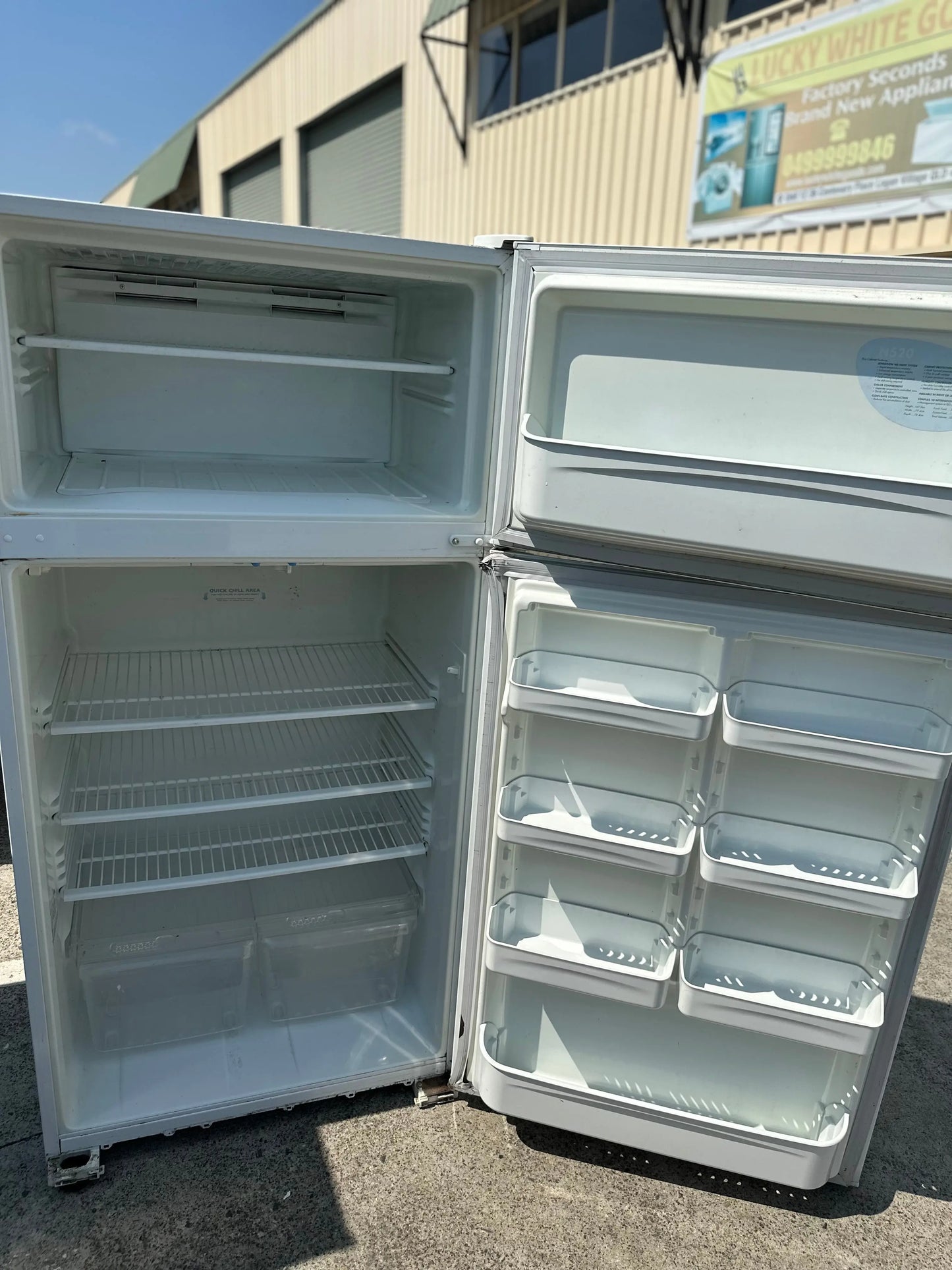 Refurbished Kelvinator 520 litres fridge freezer | BRISBANE