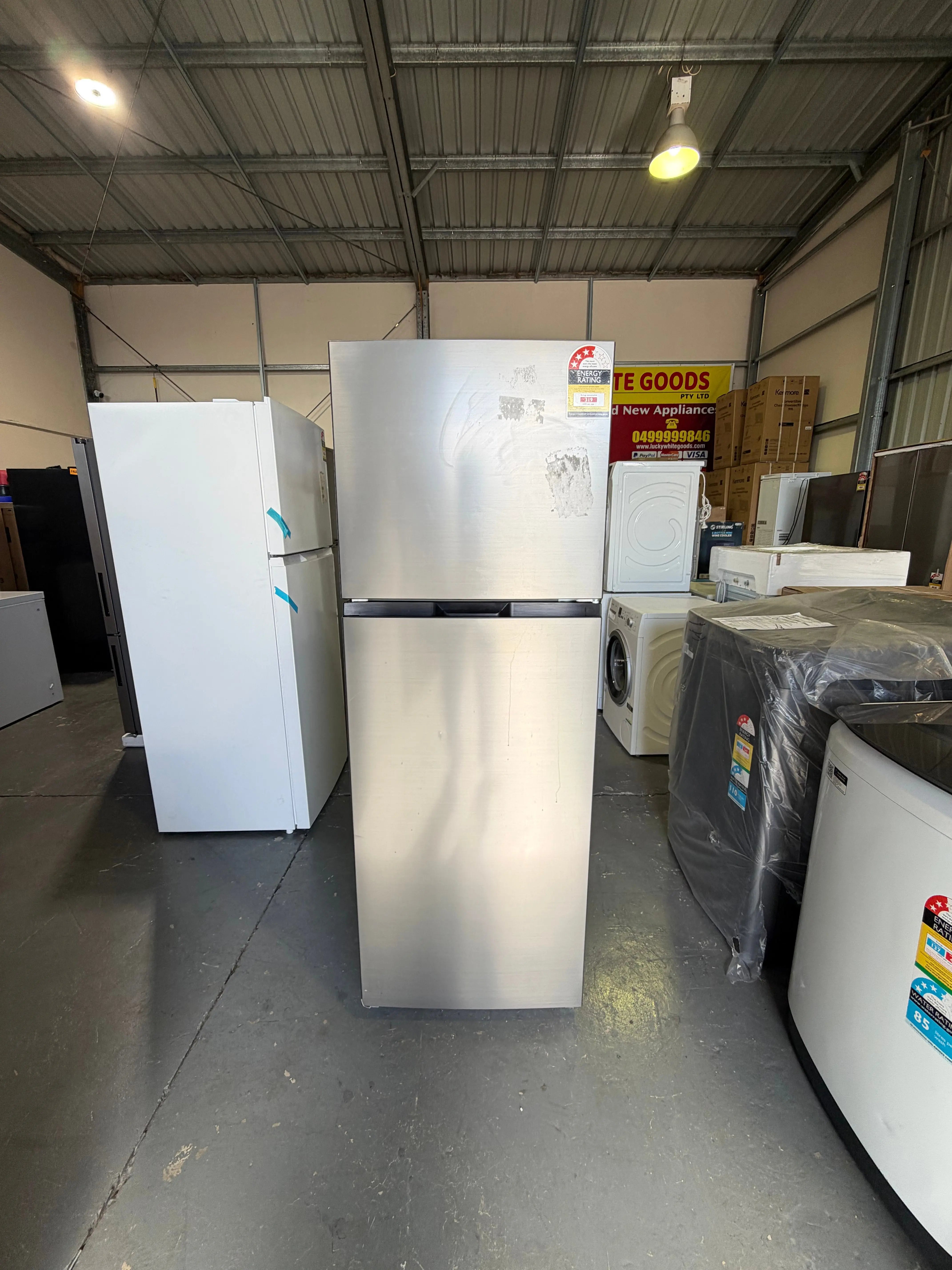 Refurbished Kogan 334L Top Mount Fridge Freezer – KAH334LTMFB | BRISBANE