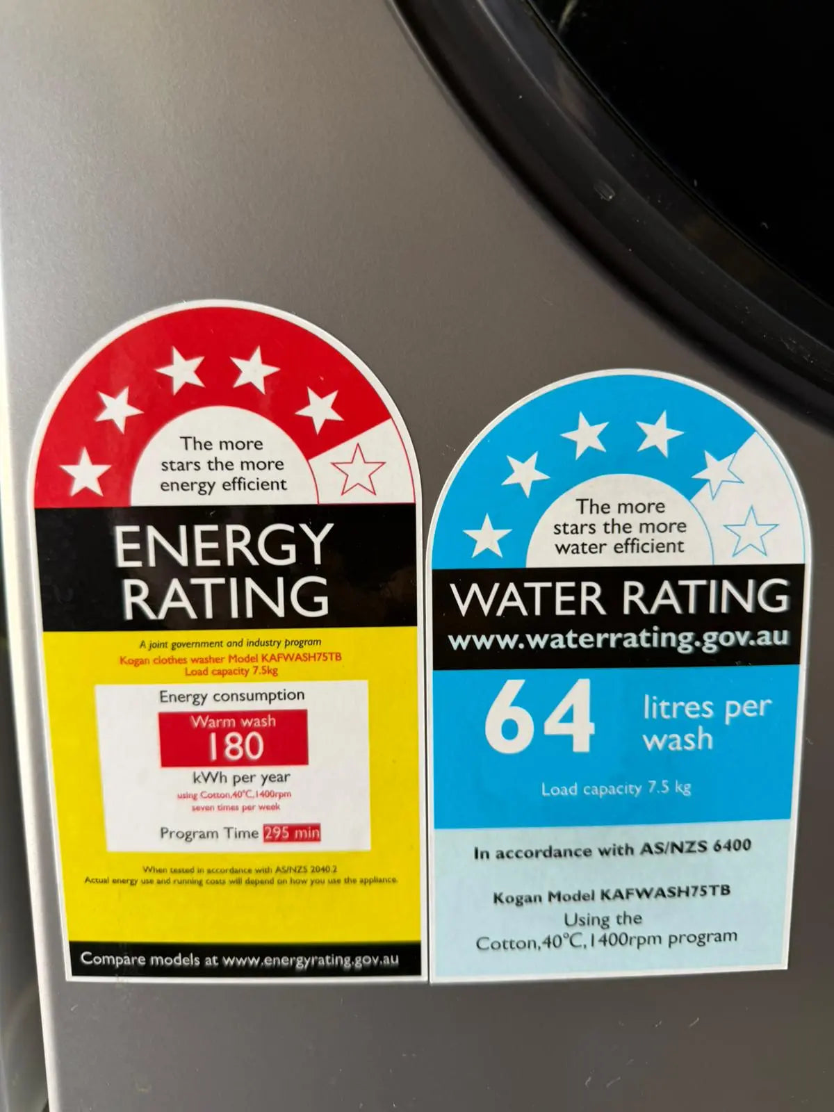 Refurbished Kogan 7.5 kg Front Load Washing Machine – Efficient & Space-Saving | BRISBANE