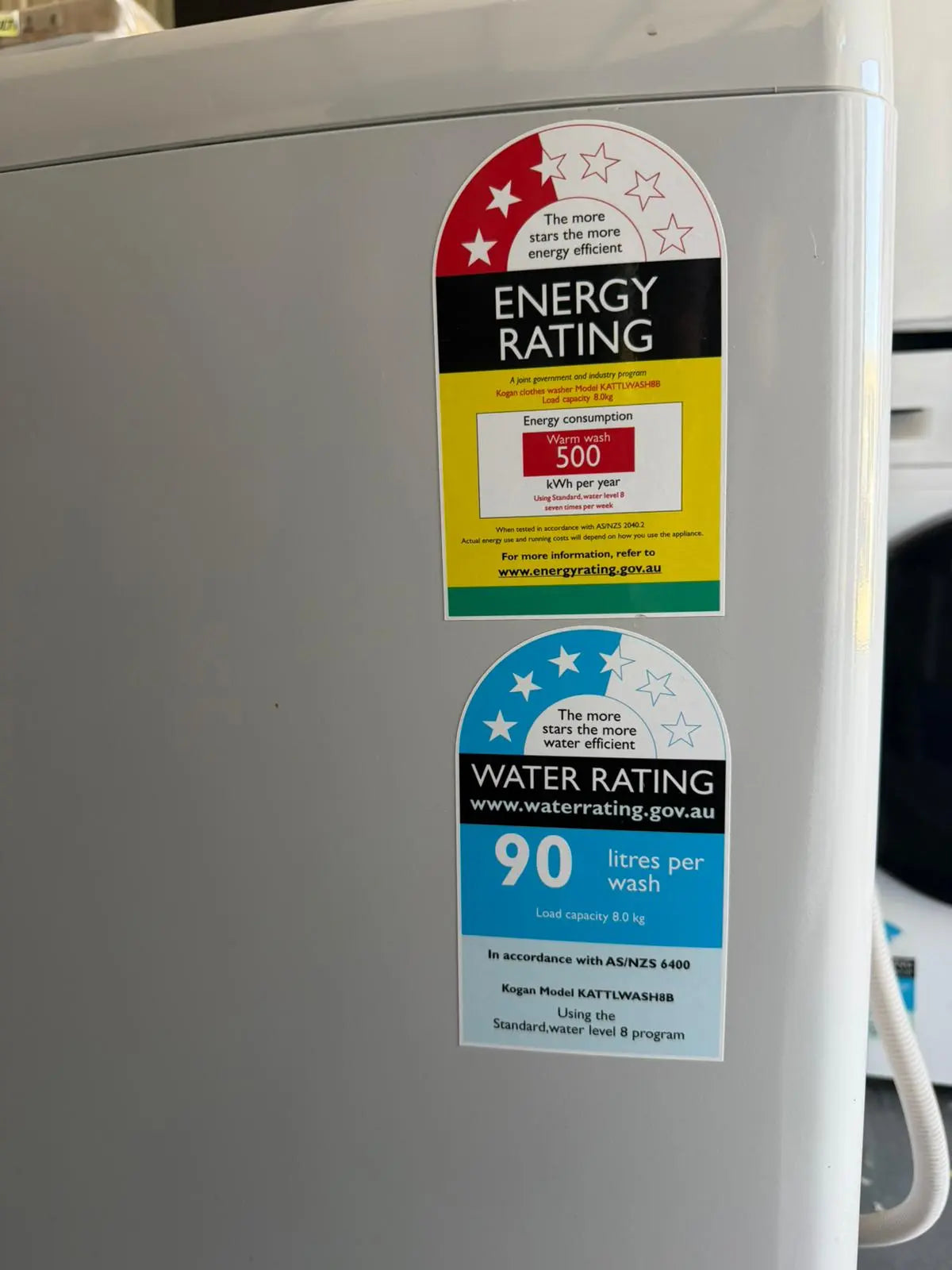 Refurbished Kogan 8kg Top Load Washing Machine – Model KATTLWASH8B | BRISBANE