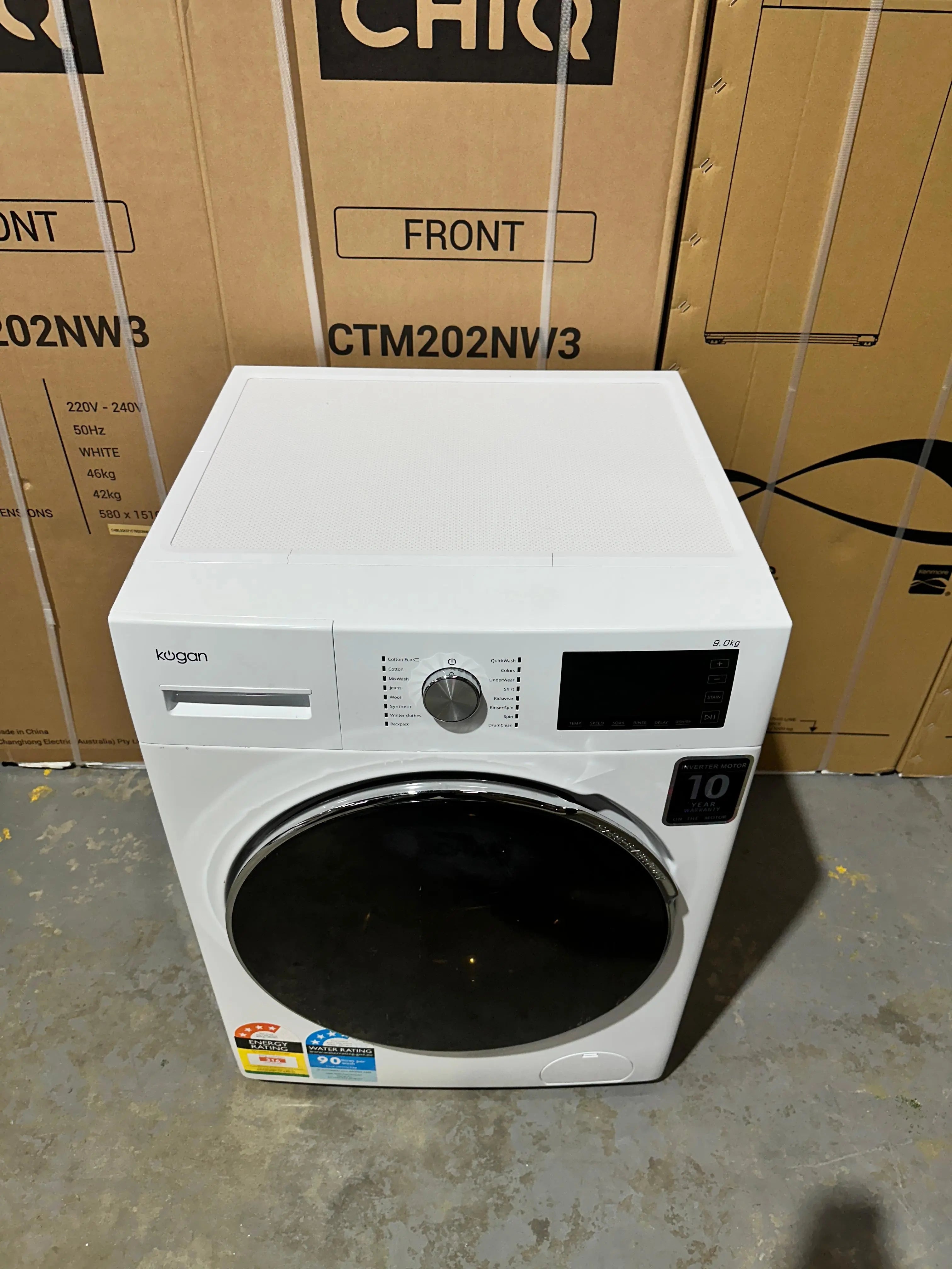 Refurbished Kogan 9kg Front Load Washing Machine | ADELAIDE